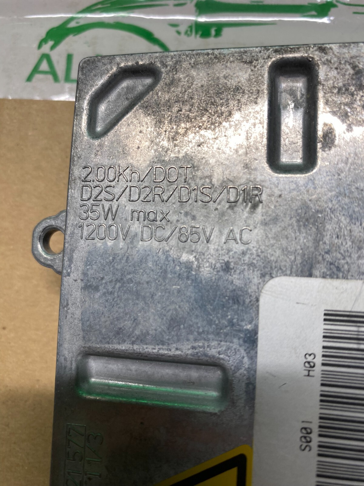 AUDI SCHEINWERFER STEUERGERÄT FUR XENON SCHEINWERFER 8E0941329A/8P0907391 ORIG. - Obrázek 7