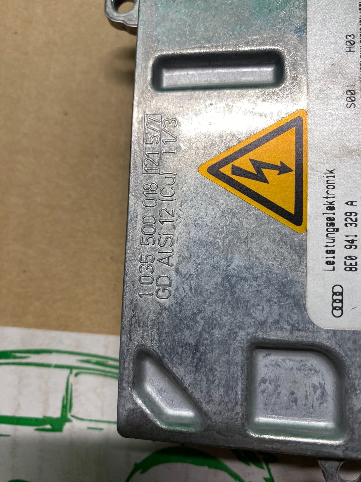 AUDI SCHEINWERFER STEUERGERÄT FUR XENON SCHEINWERFER 8E0941329A/8P0907391 ORIG. - Obrázek 8