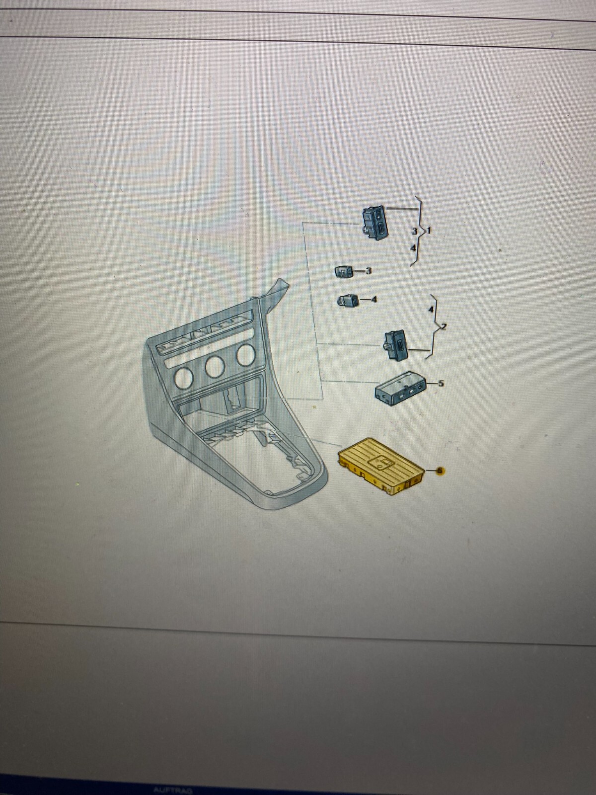 AUDI SEAT KOPPELANTENNE KOMFORT TELEFONIE INDUKTIV QI LADEN 81A035502 ORIGINAL - Obrázek 7