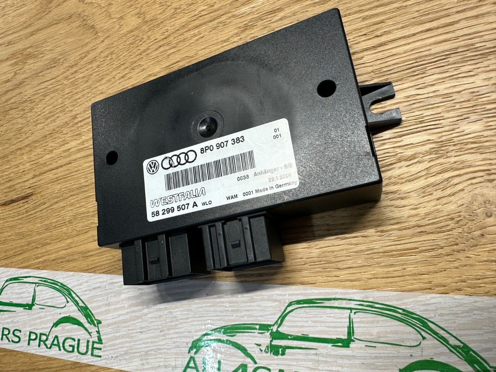 AUDI STEUERGERÄT ANHÄNGERKUPPLUNG 8P0907383 TOWING DEVICE UNIT-DEMONT TEST CAR - Obrázek 13