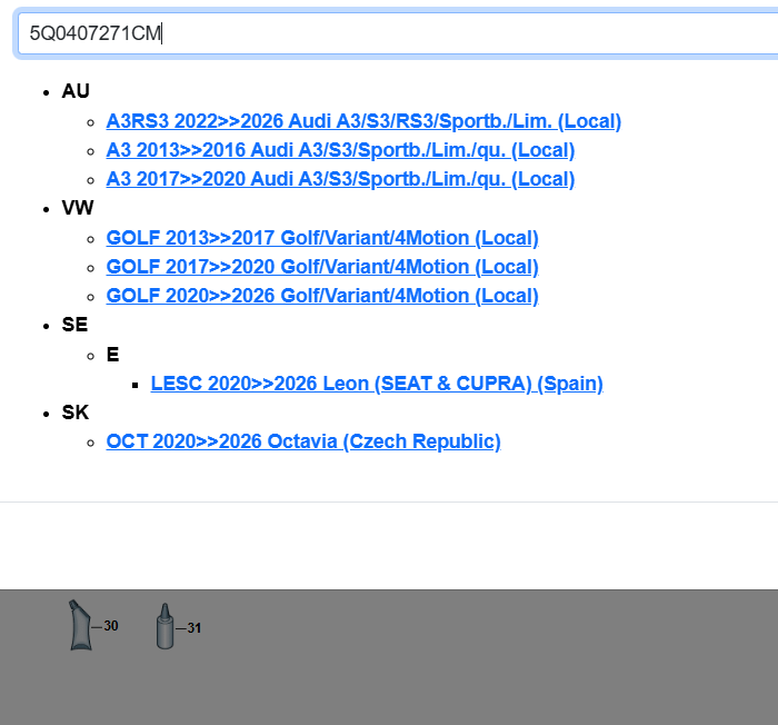 AUDI VW ŠKODA SEAT GELENKWELLE MIT GLEICHLAUFGELENKEN LINKS 5Q0407271CM TEST CAR - Obrázek 3