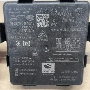 AUDI VW ŠKODA SEAT STEUERGERÄT ZUGANG UND STARTBERECHTIGUNG 5WA959436N TEST CAR