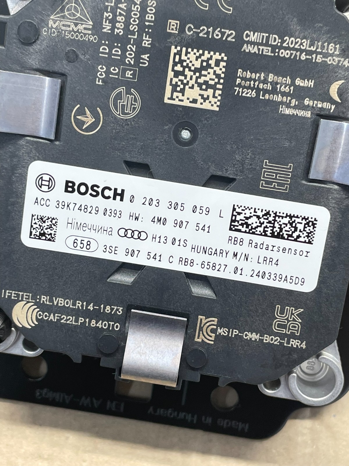 BENTLEY FLYING SPUR ACC RADARSENSOR DISTRONIC L 3SE907541C ORIGINAL TEIL BENTLEY - Obrázek 4