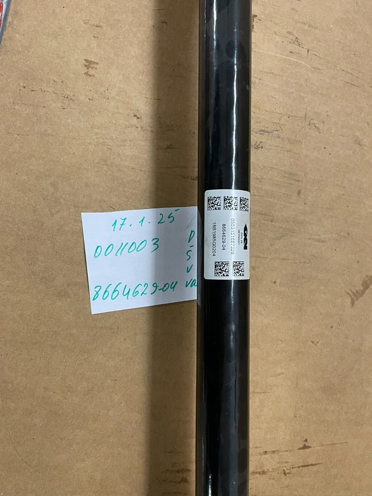 BMW 5 SERIE G30 ABTRIEBSWELLE HINTEN LINKS 8664629-04 , 8664629 , TEST CAR BMW - Obrázek 15