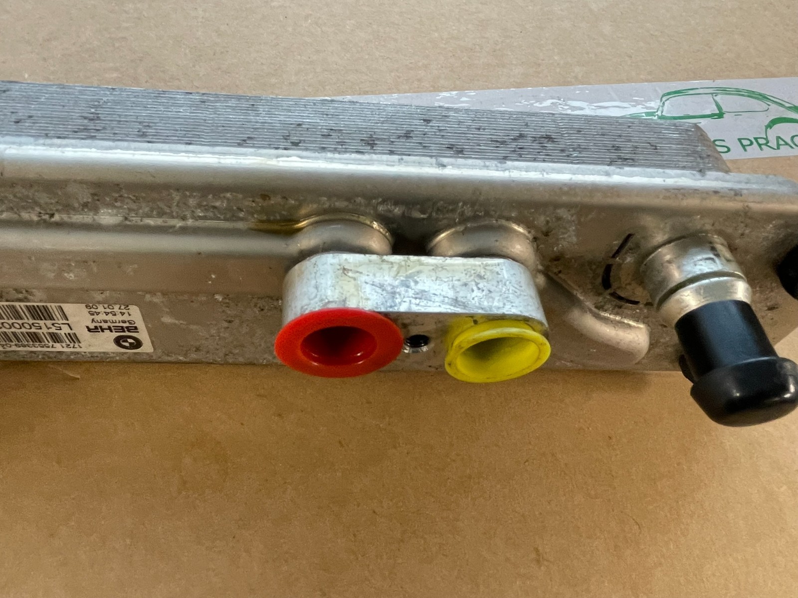 BMW X5 E70(LCI) X6 E71 E72 WARMETAUSCHER 17217553389-04 - 17217647315 TEST CAR - Obrázek 18