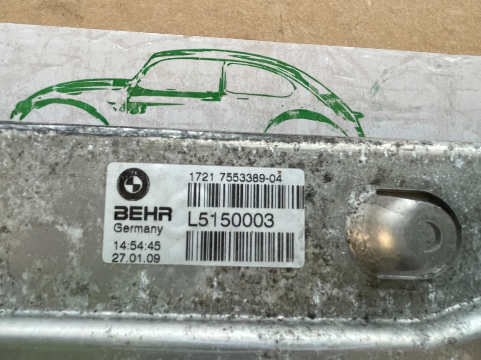 BMW X5 E70(LCI) X6 E71 E72 WARMETAUSCHER 17217553389-04 - 17217647315 TEST CAR - Obrázek 5