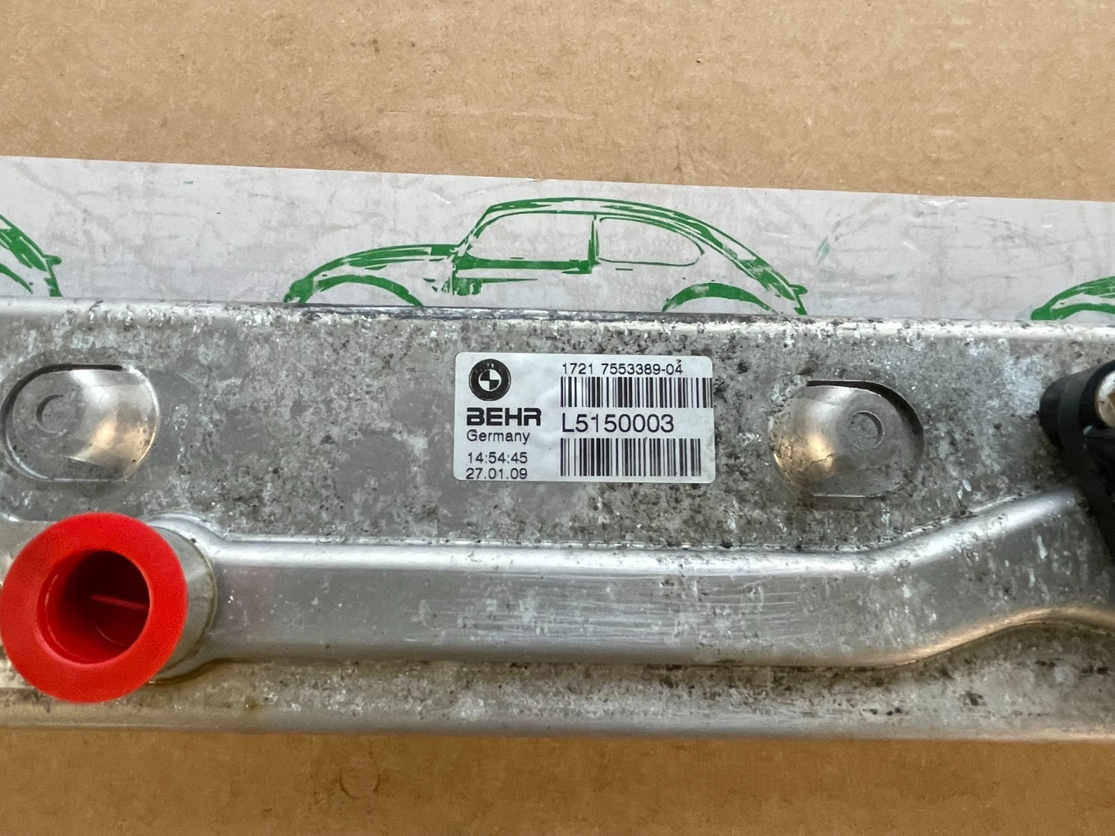 BMW X5 E70(LCI) X6 E71 E72 WARMETAUSCHER 17217553389-04 - 17217647315 TEST CAR - Obrázek 7