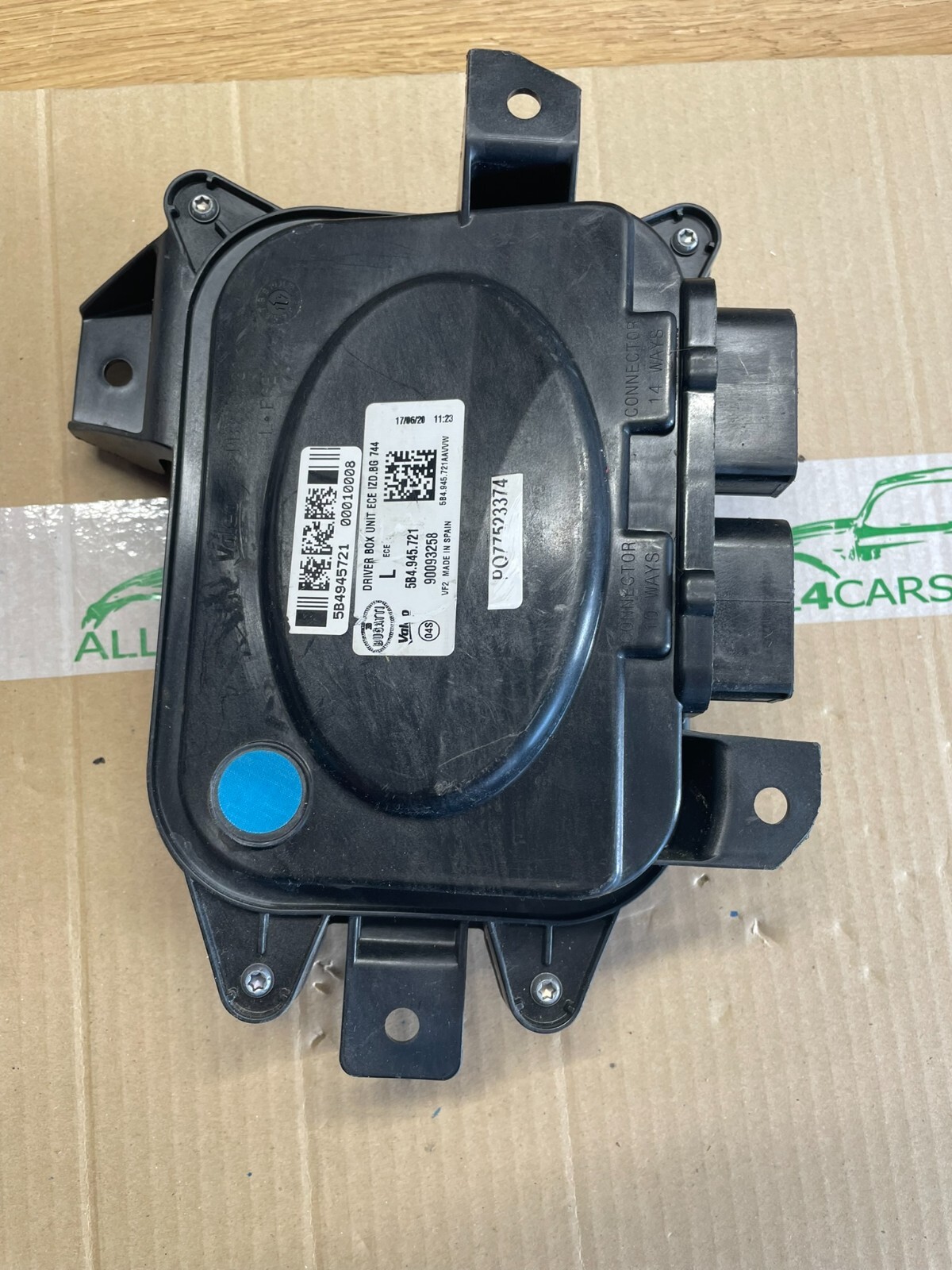 BUGATTI CHIRON SCHEINWERFER STEUERGERÄT 5B4937097 5B4945721 - Obrázek 24