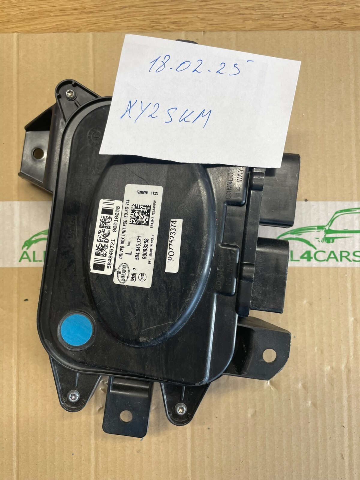 BUGATTI CHIRON SCHEINWERFER STEUERGERÄT 5B4937097 5B4945721 - Obrázek 25