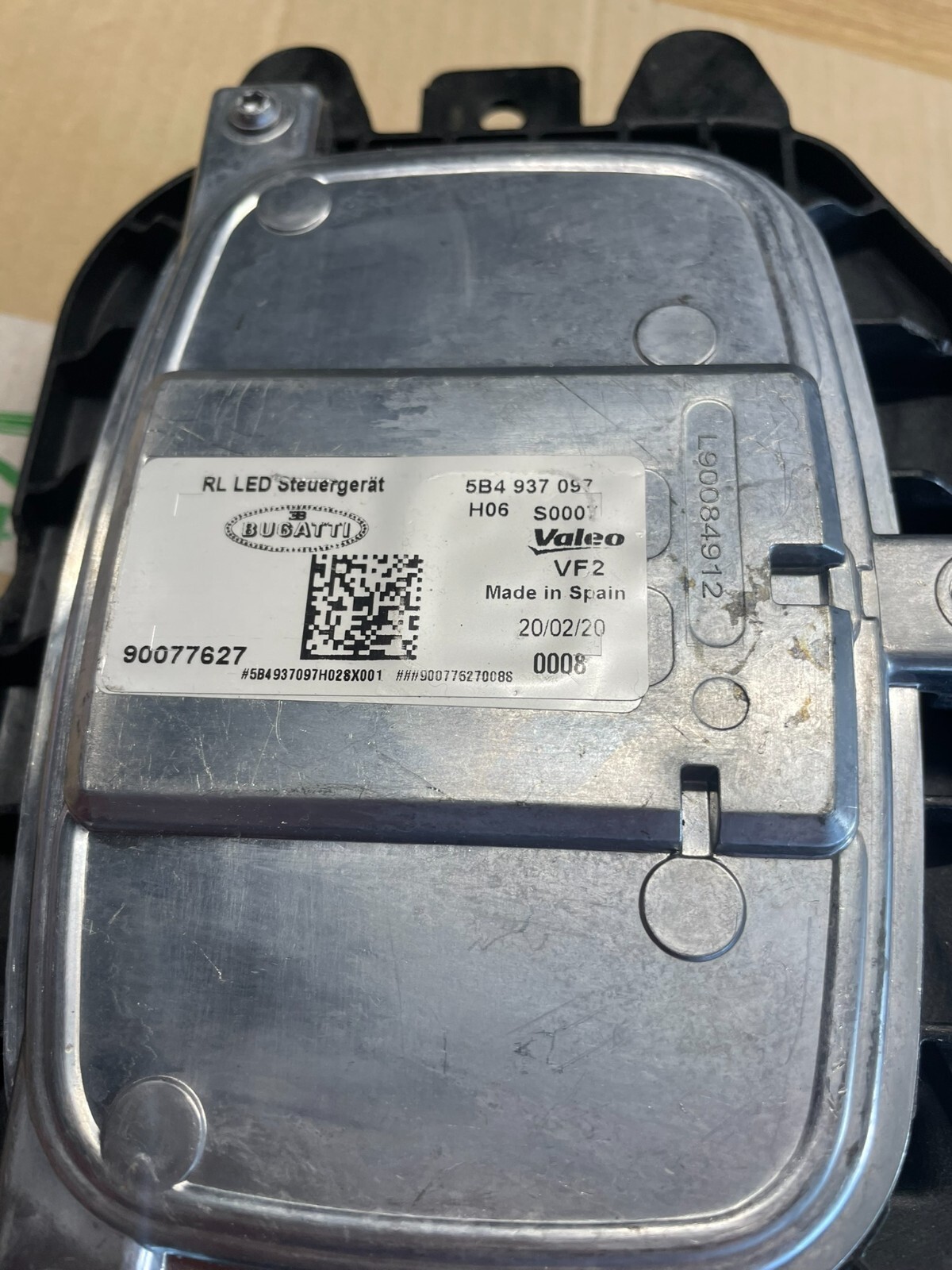 BUGATTI CHIRON SCHEINWERFER STEUERGERÄT 5B4937097 5B4945721 - Obrázek 5