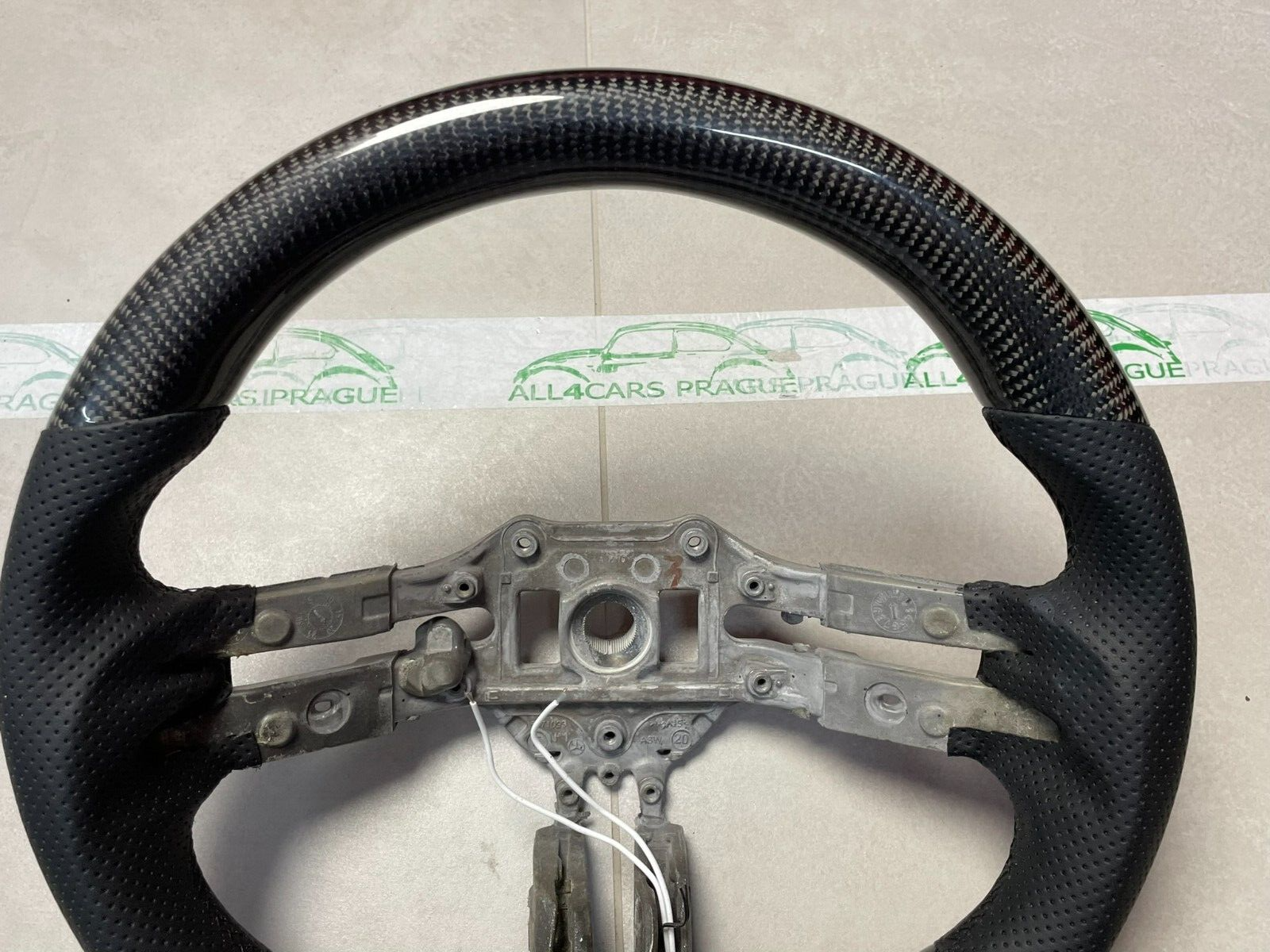 CARBON LEDER LENKRAD FÜR MERCEDES BENZ AMG LEERES RAHMEN INDIVIDUEL PRODUKT - Obrázek 11