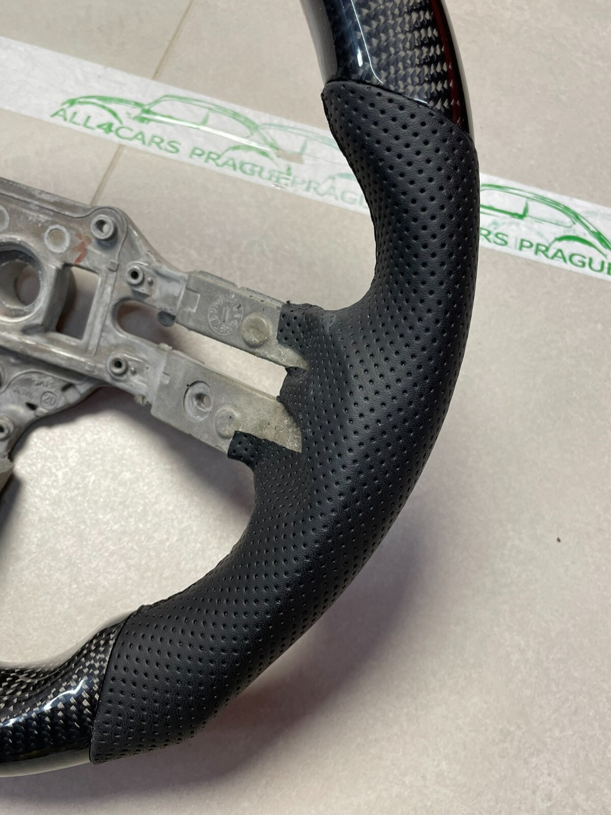 CARBON LEDER LENKRAD FÜR MERCEDES BENZ AMG LEERES RAHMEN INDIVIDUEL PRODUKT - Obrázek 15