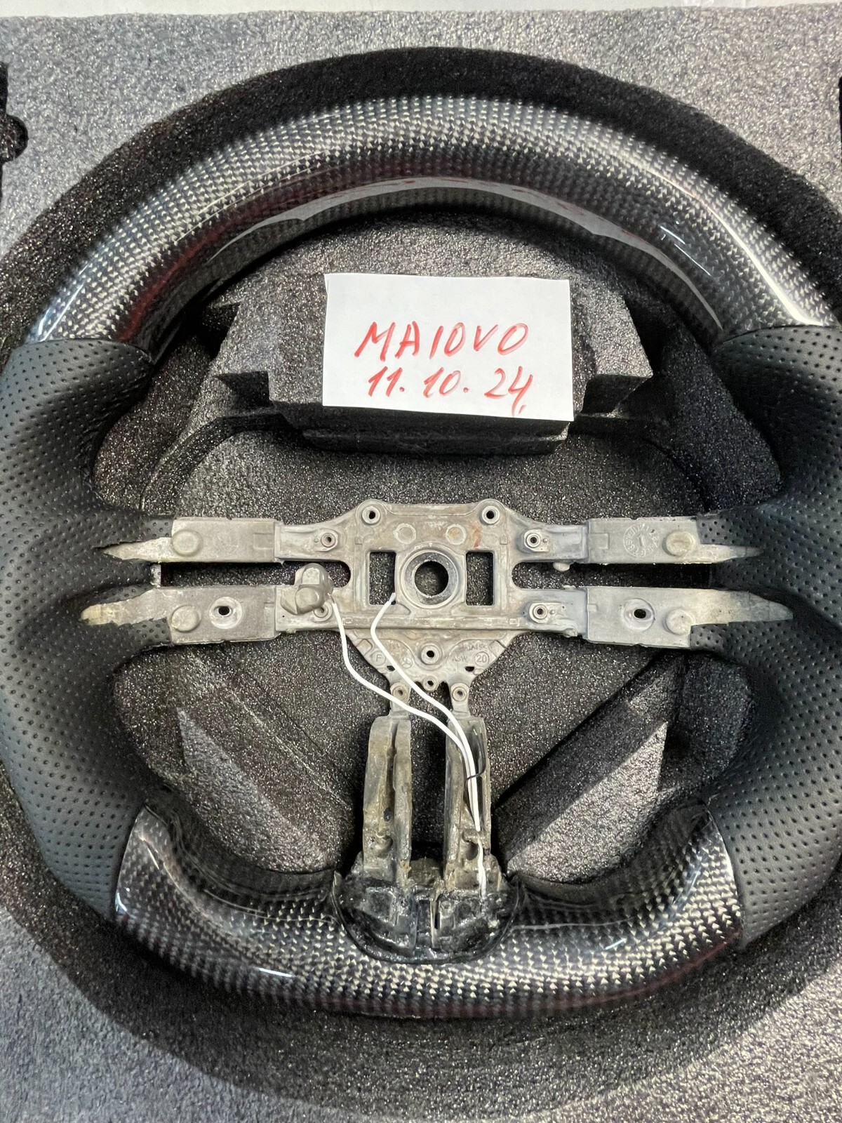 CARBON LEDER LENKRAD FÜR MERCEDES BENZ AMG LEERES RAHMEN INDIVIDUEL PRODUKT - Obrázek 18