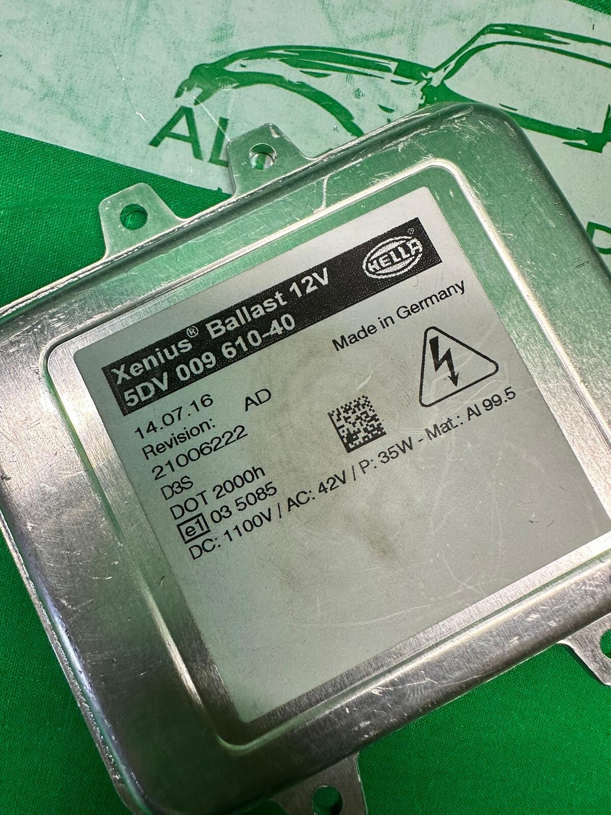 HELLA XENON STEUERGERÄT BALLAST VORSCHALTGERÄT 5DV00961040 5D9 009 610-40 ORIG.! - Obrázek 8