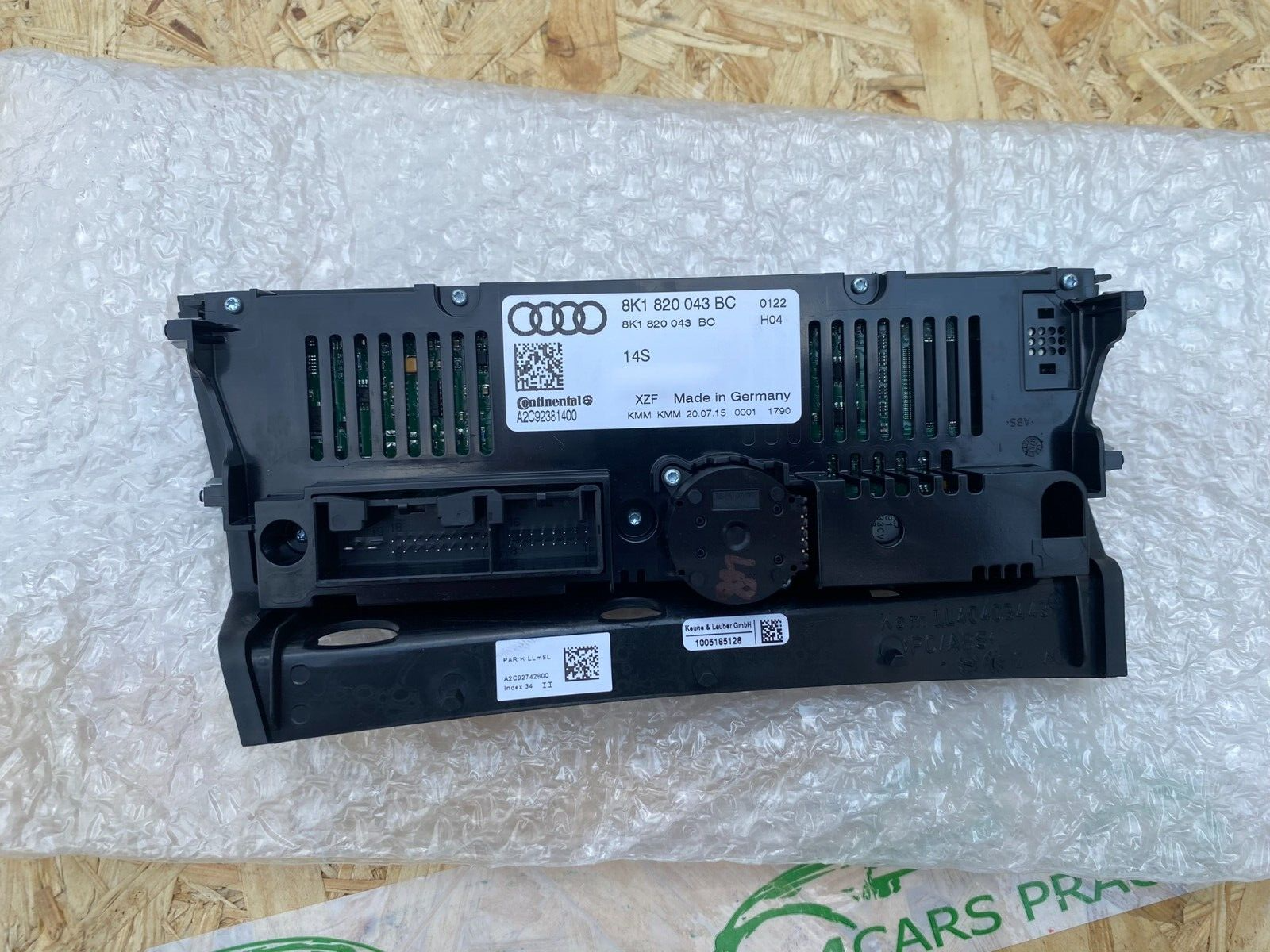 KLIMABEDIENTEIL AUDI A4/S4 A5/S5 Q5 KLIMABEDIENTEIL SITZBELÜFTUNG 8K1820043BC - Obrázek 8