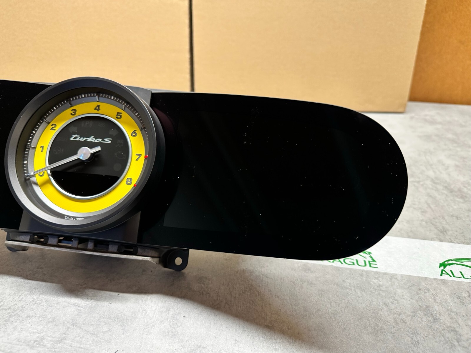 KOMBIINSTRUMENT VIRTUAL COCKPIT PORSCHE 992 TURBO S 992920731J GELB NEU - 0 KM! - Obrázek 7