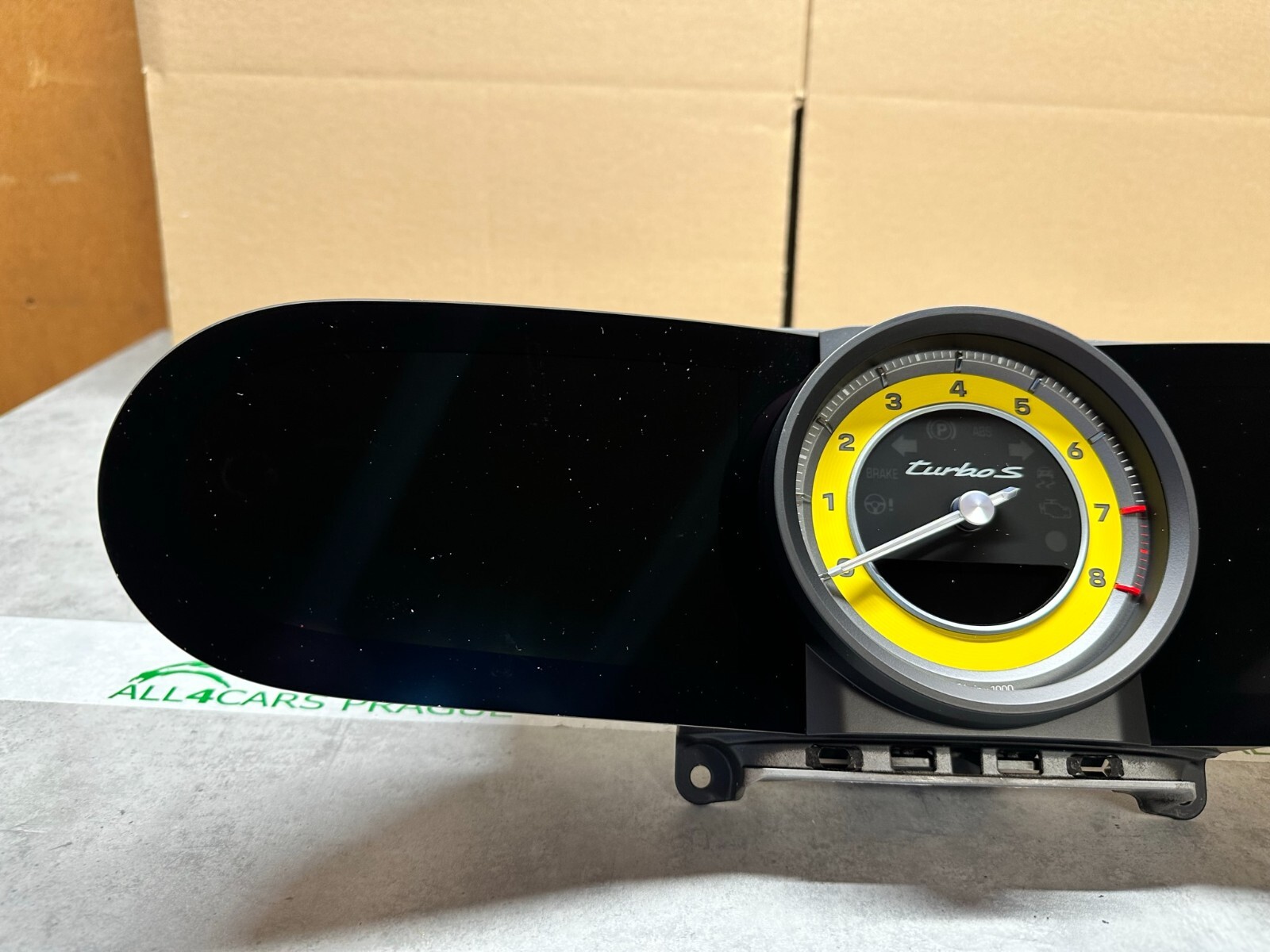 KOMBIINSTRUMENT VIRTUAL COCKPIT PORSCHE 992 TURBO S 992920731J GELB NEU - 0 KM! - Obrázek 8
