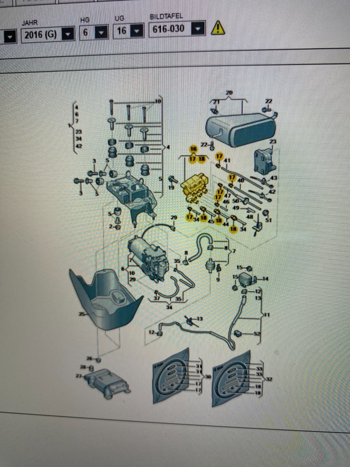 LAMBORGHINI URUS LUFTFEDERUNGS VENTILEINHEIT 4M0616013A - 4M0616013B ORIG.NEU !! - Obrázek 4