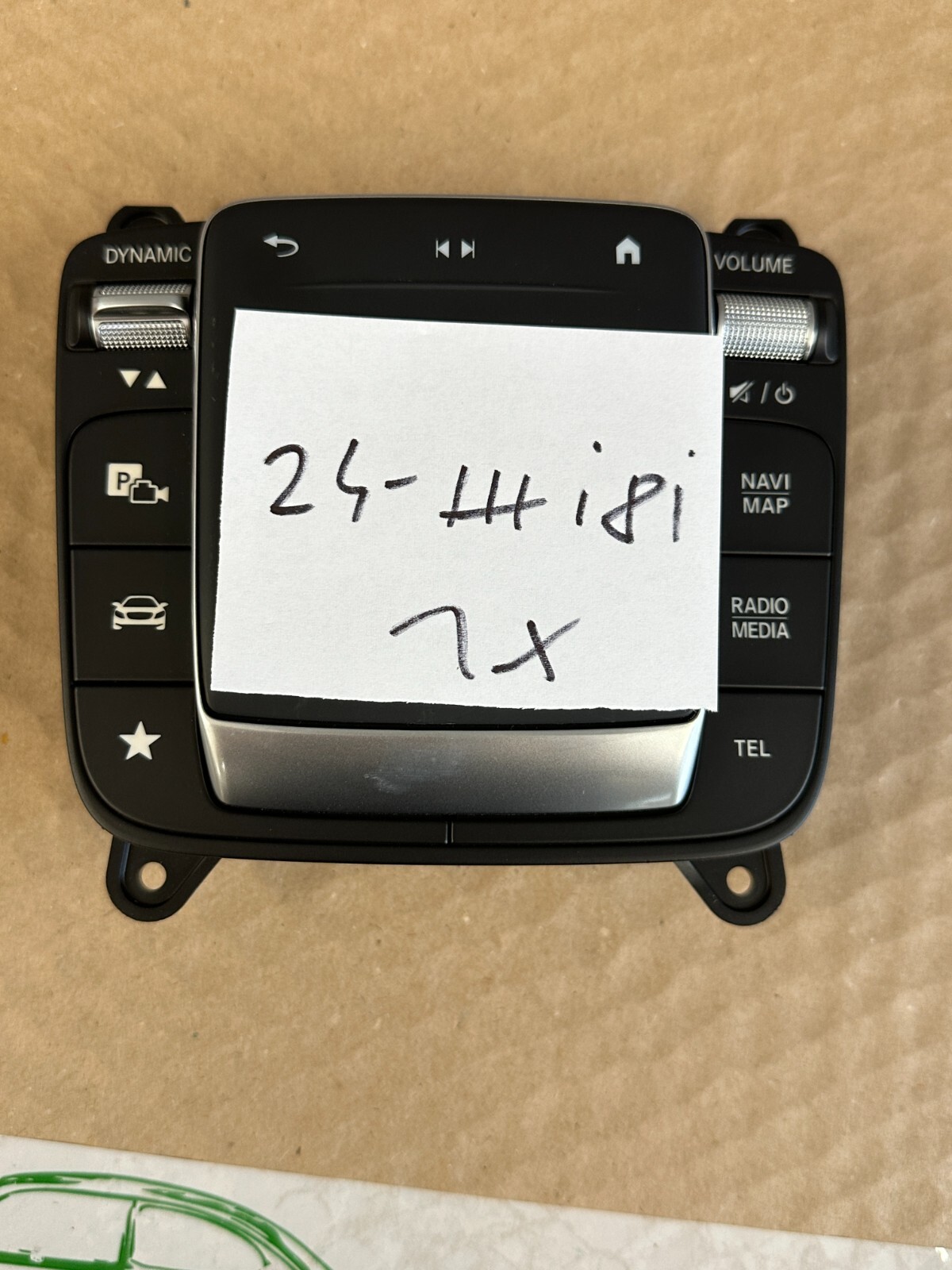 MERCEDES BENZ CLA-KLASS TOUCHPAD SCHALTER A2479003903 FAST NEU DEMONT V TEST CAR - Obrázek 17