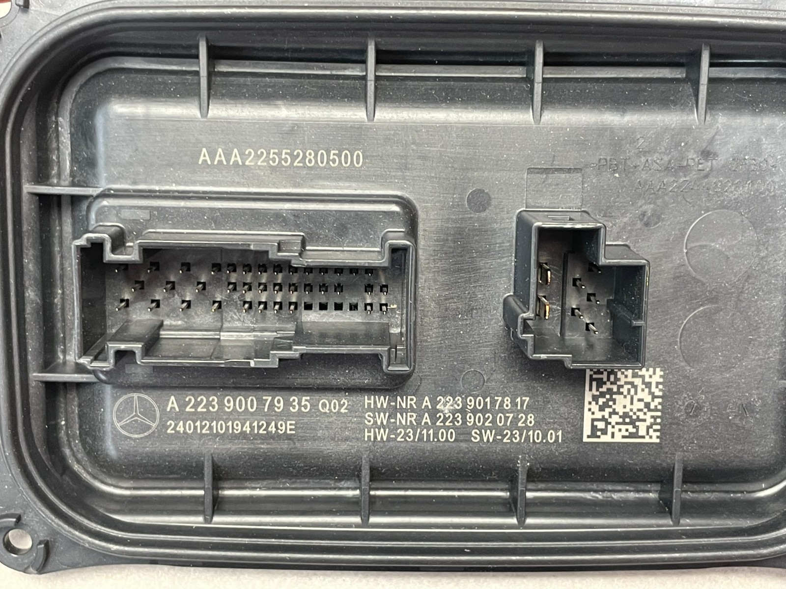 MERCEDES-BENZ SCHEINWERFER STEUERGERÄT A2239007935 NEU - GEBROCHENE HALTER ORIG - Obrázek 7