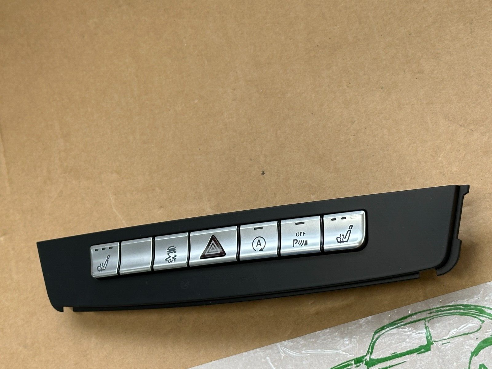 MERCEDES GLS GLE SCHALTERBLOCK SITZHEIZUNG ESP PDC START A2929051700 Fast Neu .. - Obrázek 8