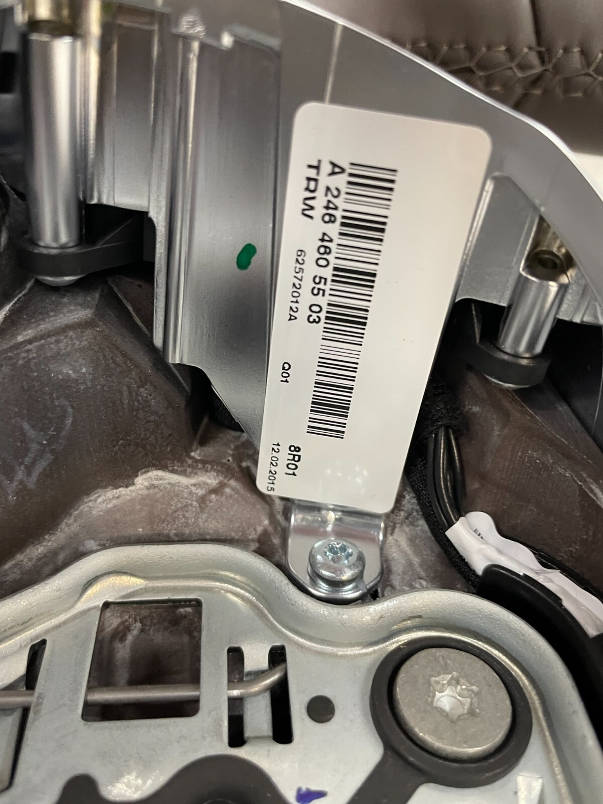 MERCEDES LEDER LENKRAD BRAUN SCHALTWIPPEN A2464605503 FAST NEU D V TEST WAGEN.. - Obrázek 6