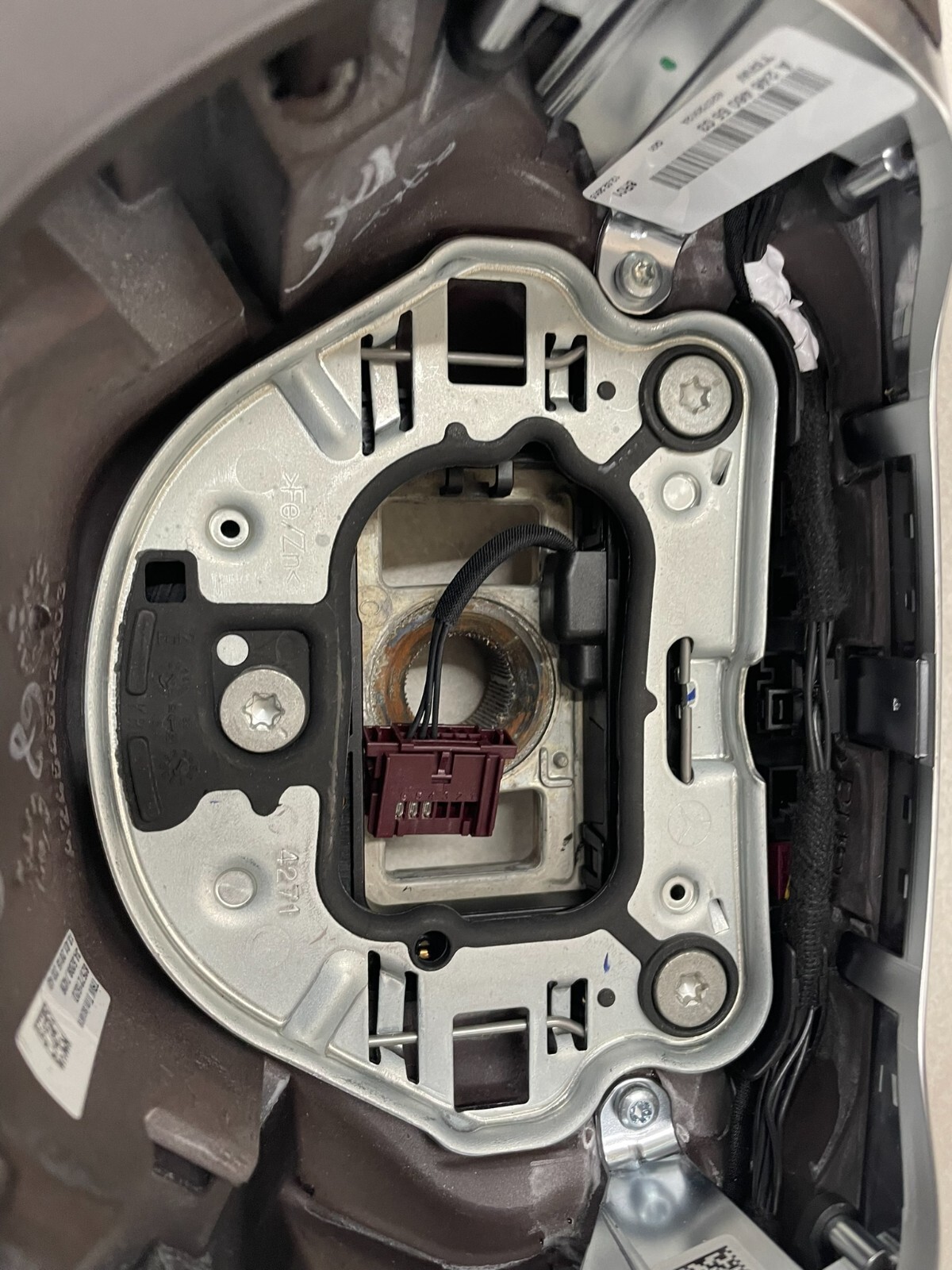 MERCEDES LEDER LENKRAD BRAUN SCHALTWIPPEN A2464605503 Fast Neu d v Test Wagen... - Obrázek 10