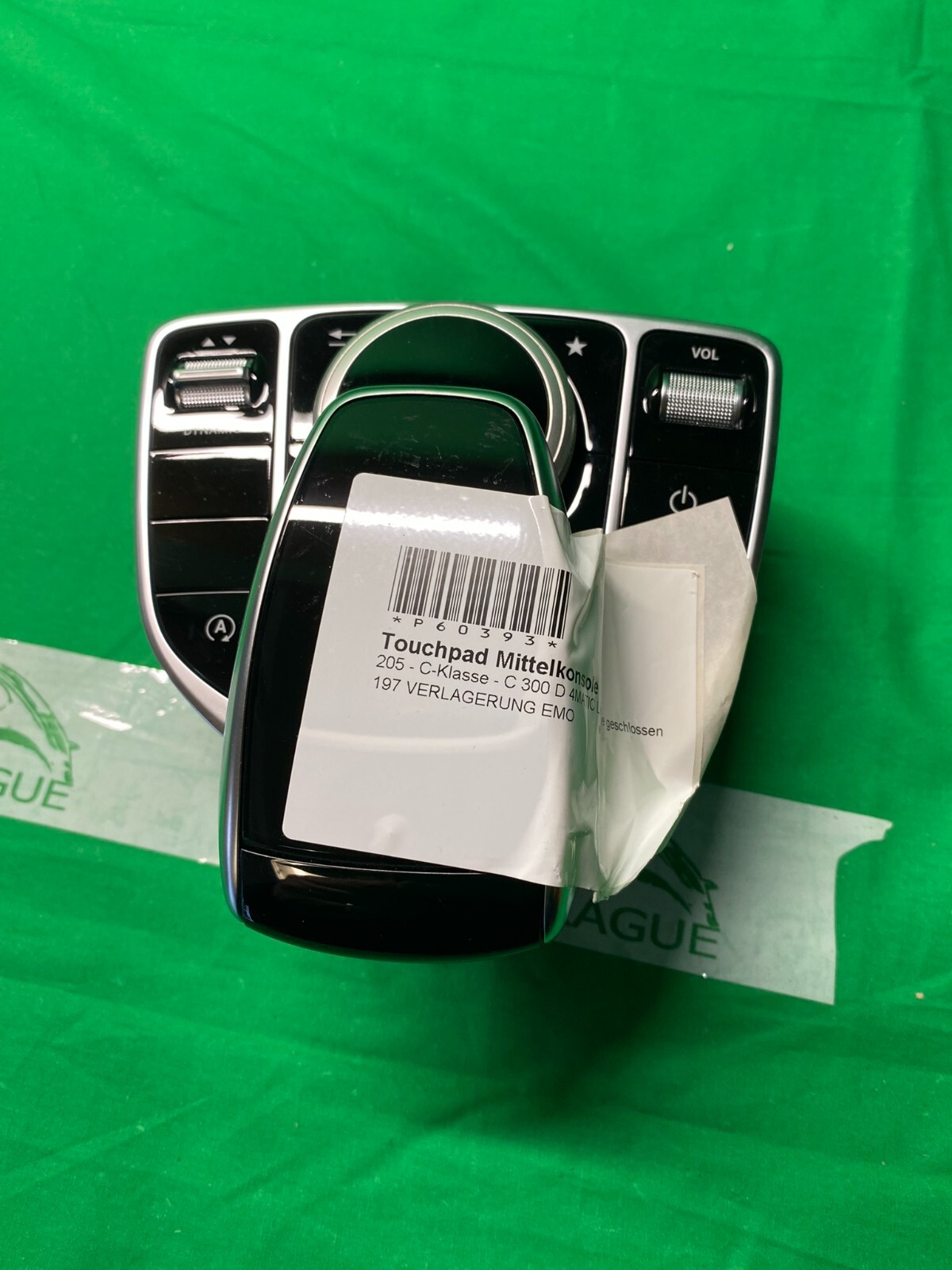 MERCEDES W205 C-KLASSE TOUCH PAD BEDIENTEIL MITTELKONSOLE SCHALTER A2059008726 - Obrázek 3