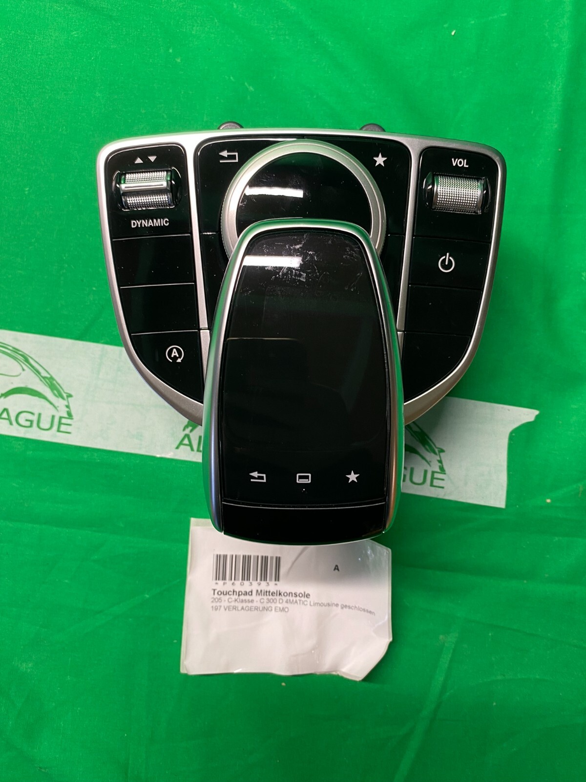 MERCEDES W205 C-KLASSE TOUCH PAD BEDIENTEIL MITTELKONSOLE SCHALTER A2059008726 - Obrázek 5