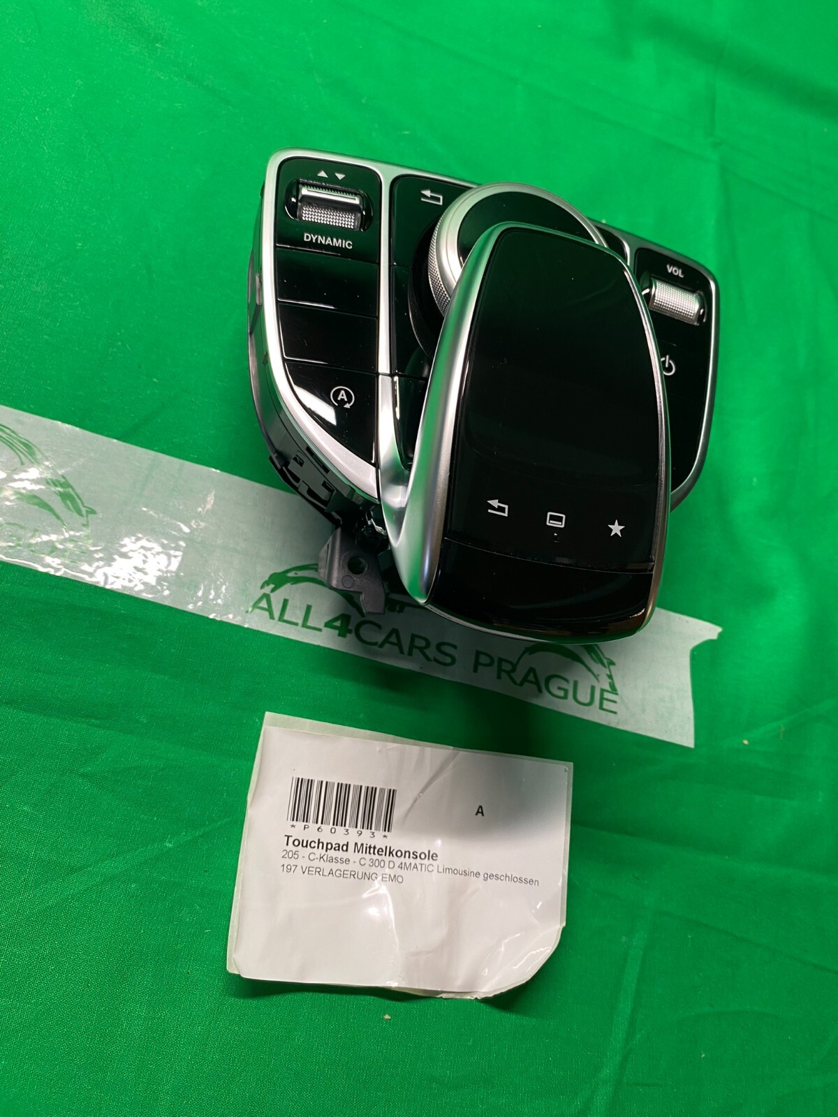 MERCEDES W205 C-KLASSE TOUCH PAD BEDIENTEIL MITTELKONSOLE SCHALTER A2059008726 - Obrázek 7
