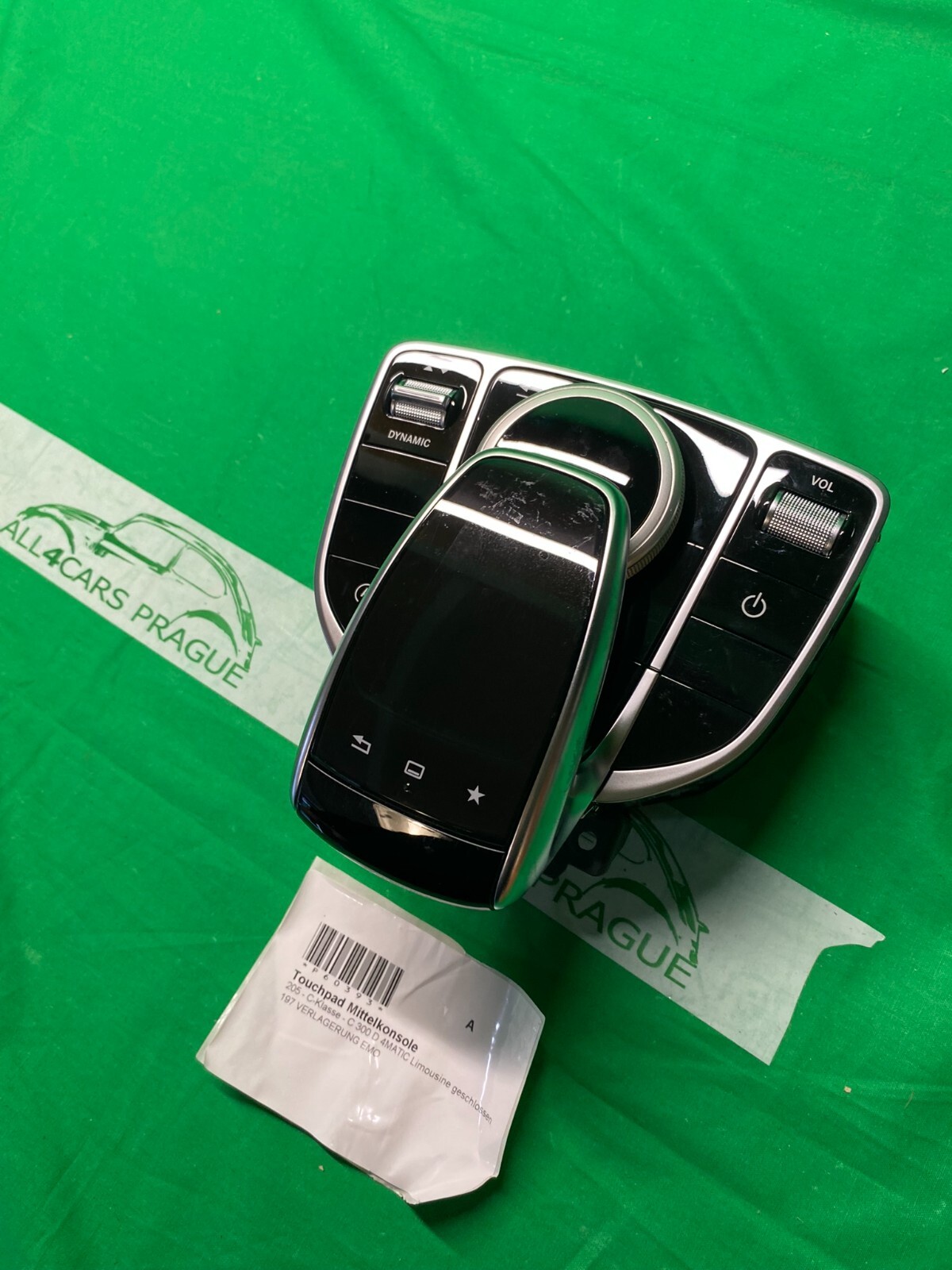 MERCEDES W205 C-KLASSE TOUCH PAD BEDIENTEIL MITTELKONSOLE SCHALTER A2059008726 - Obrázek 9