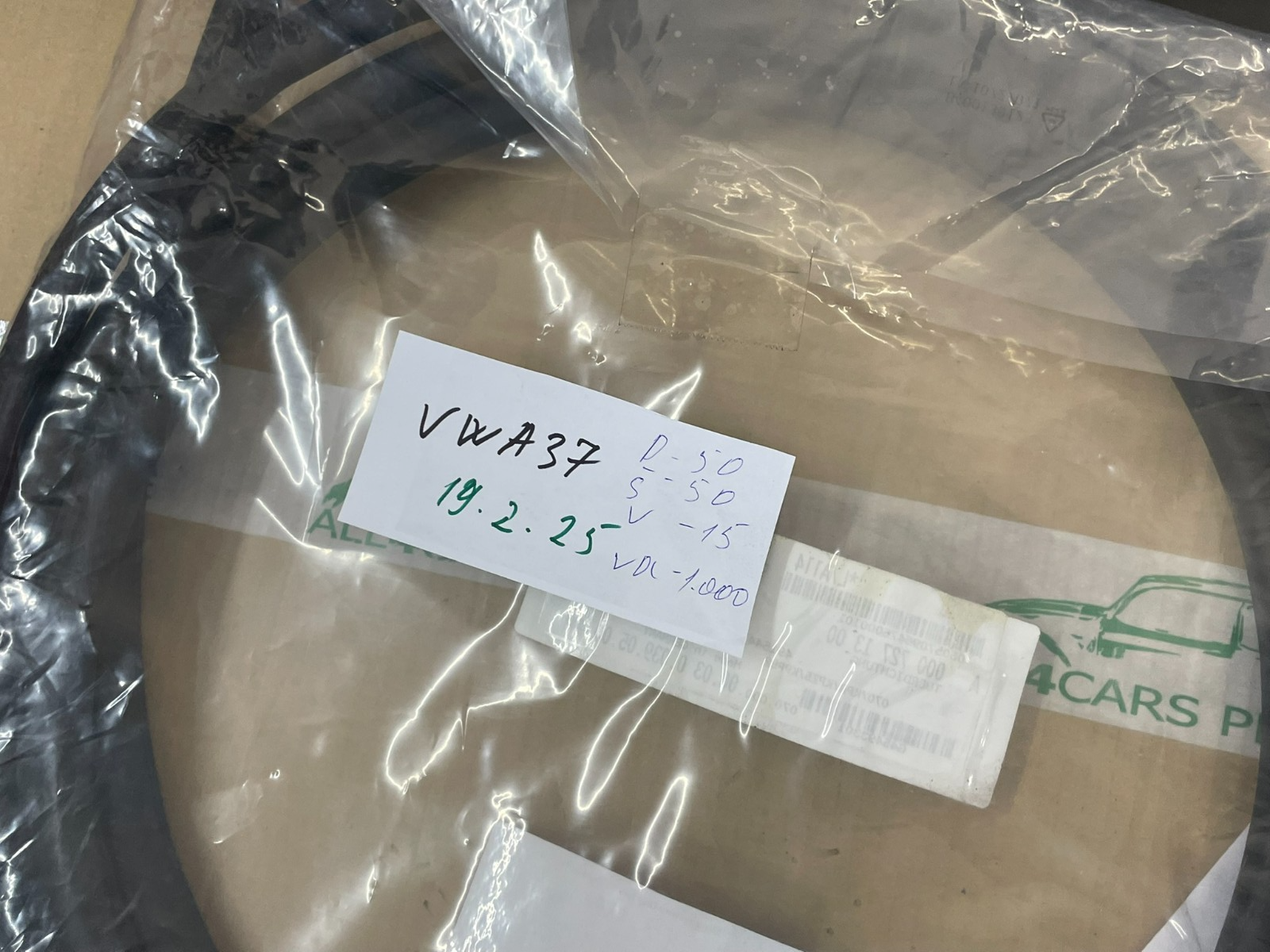 Mercedes-Benz Türdichtung Dichtung Door Sealing A0007271300 Orig.Neu Teil - Obrázek 6