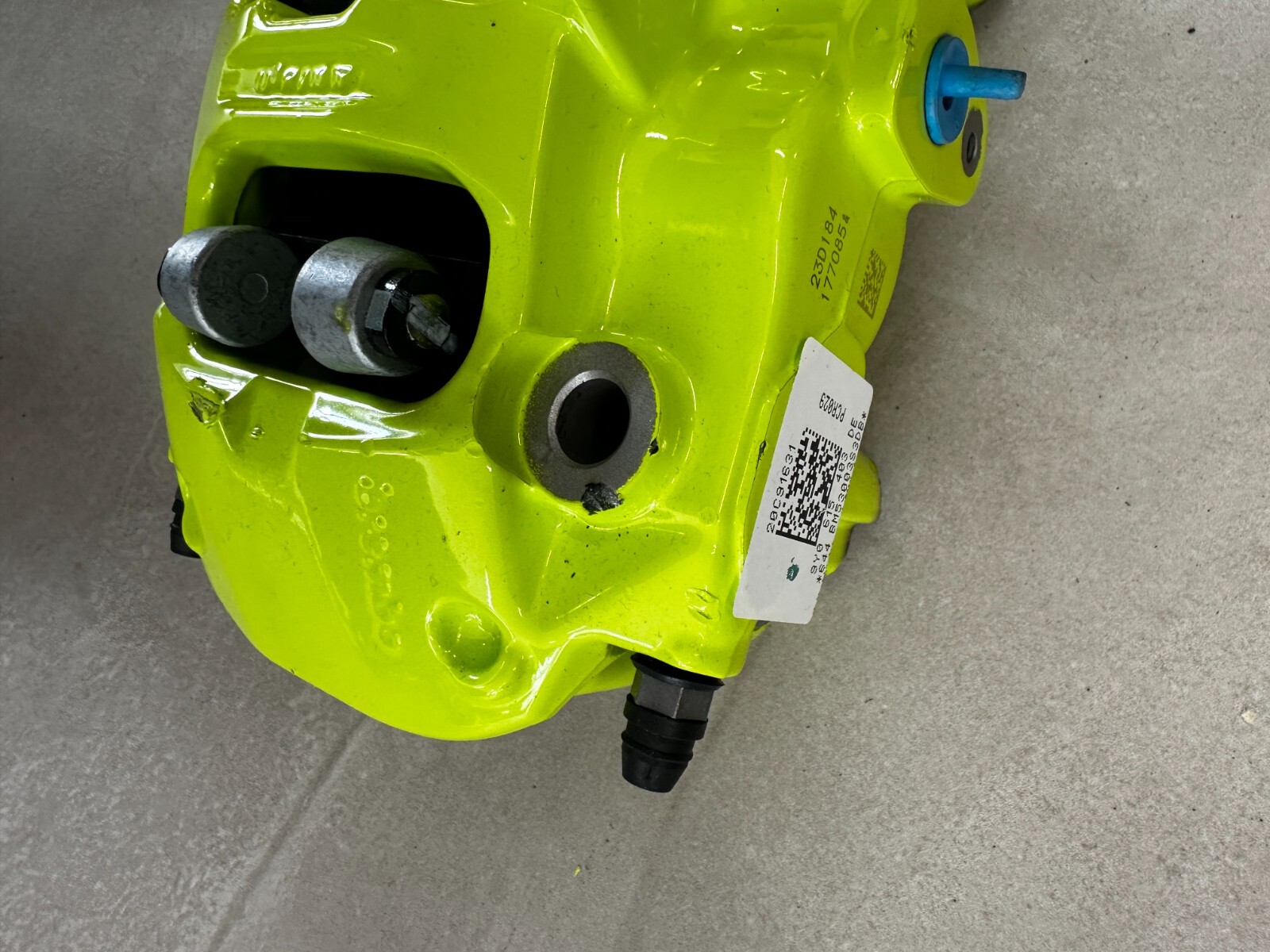 PORSCHE BRAKE CALIPERS GREEN REAR SET L+R COMPLETE 9Y0615403DE+9Y0615404DE NEW ! - Obrázek 13