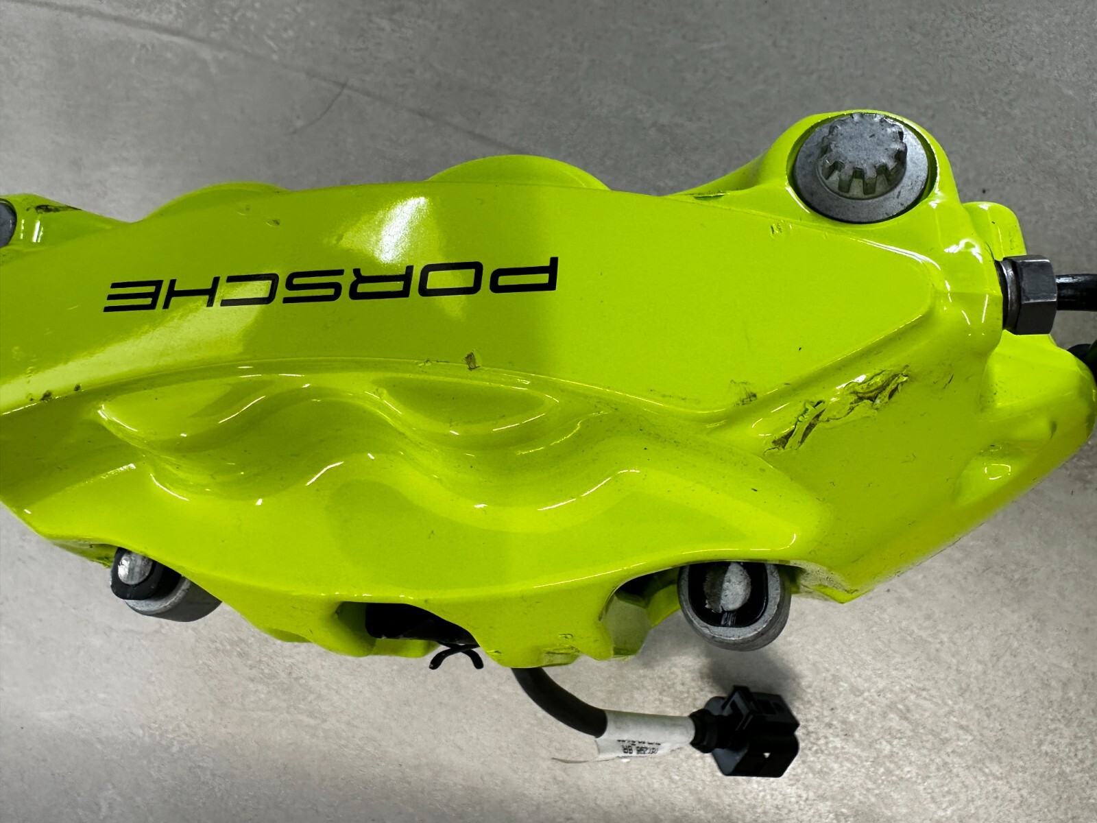 PORSCHE BRAKE CALIPERS GREEN REAR SET L+R COMPLETE 9Y0615403DE+9Y0615404DE NEW ! - Obrázek 15