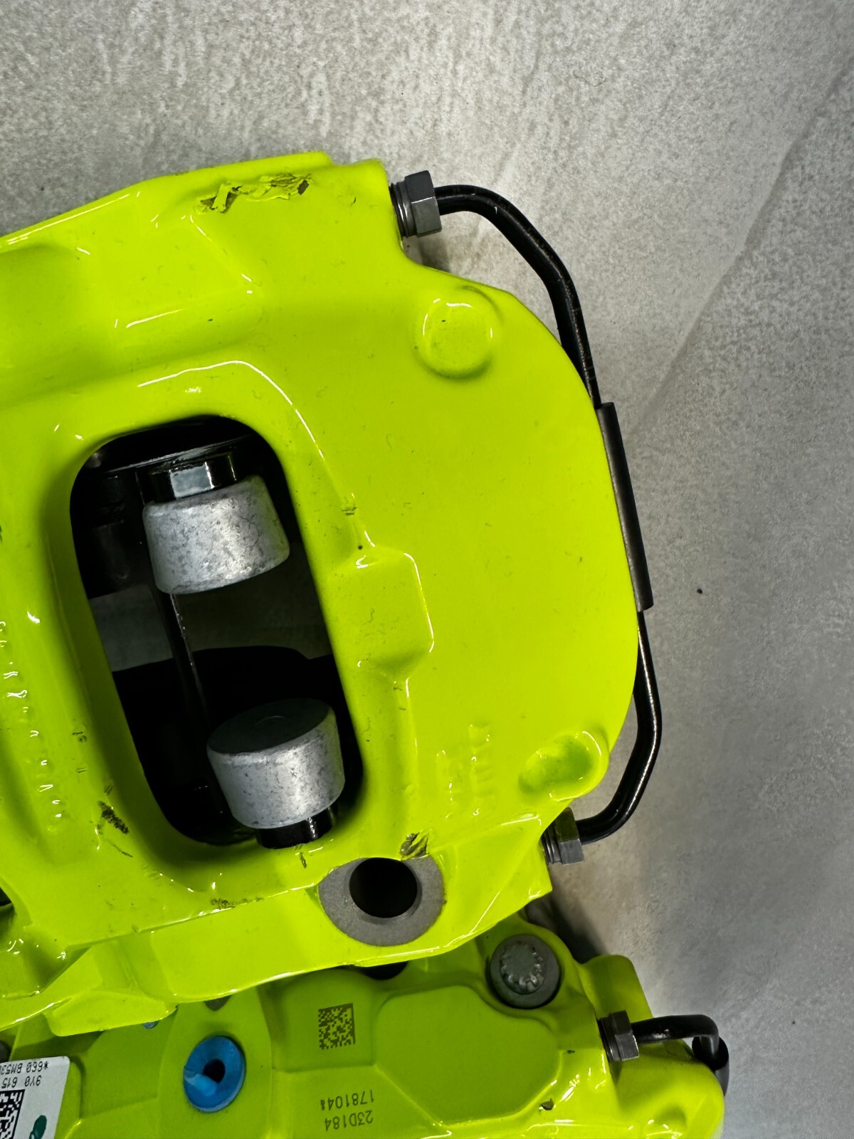 PORSCHE BRAKE CALIPERS GREEN REAR SET L+R COMPLETE 9Y0615403DE+9Y0615404DE NEW ! - Obrázek 24