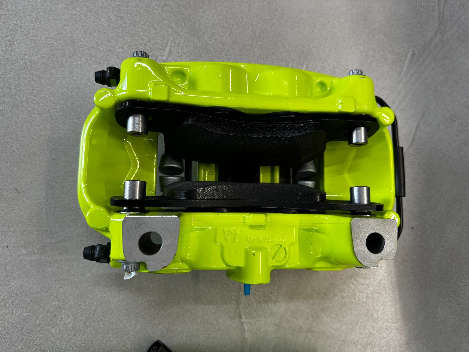 PORSCHE BRAKE CALIPERS GREEN REAR SET L+R COMPLETE 9Y0615403DE+9Y0615404DE NEW ! - Obrázek 9