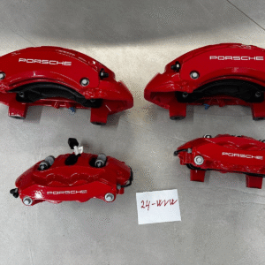 PORSCHE CAYENNE 9Y BREMSSATTELN+BREMSBELÄGE KOMPLET VORN+HINTEN NEU ORIG.PORSCHE