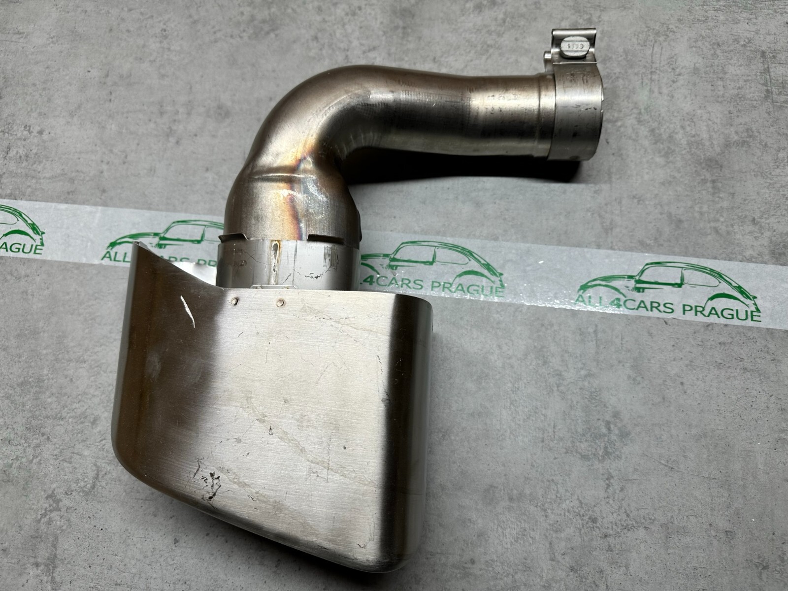 PORSCHE CAYENNE ENDROHRE AUSPUFF TIPS 9Y0253825 / 9Y0253826 ORIG. NEU - Obrázek 15