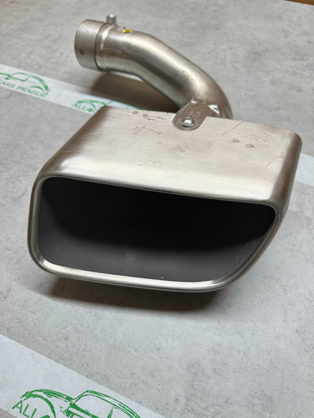 PORSCHE CAYENNE ENDROHRE AUSPUFF TIPS 9Y0253825 / 9Y0253826 ORIG. NEU - Obrázek 19