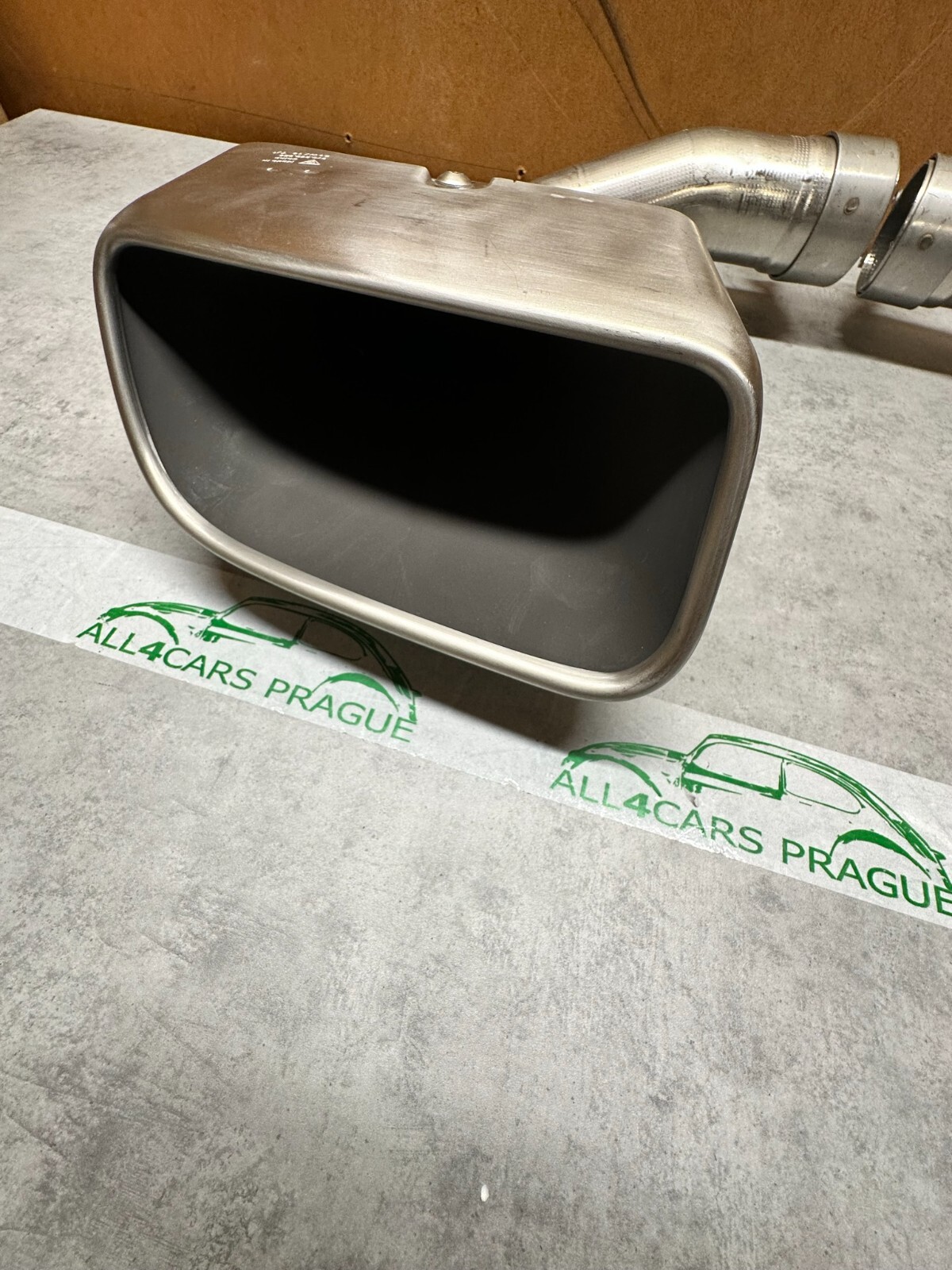 PORSCHE CAYENNE ENDROHRE AUSPUFF TIPS 9Y0253825 / 9Y0253826 ORIG. NEU - Obrázek 4