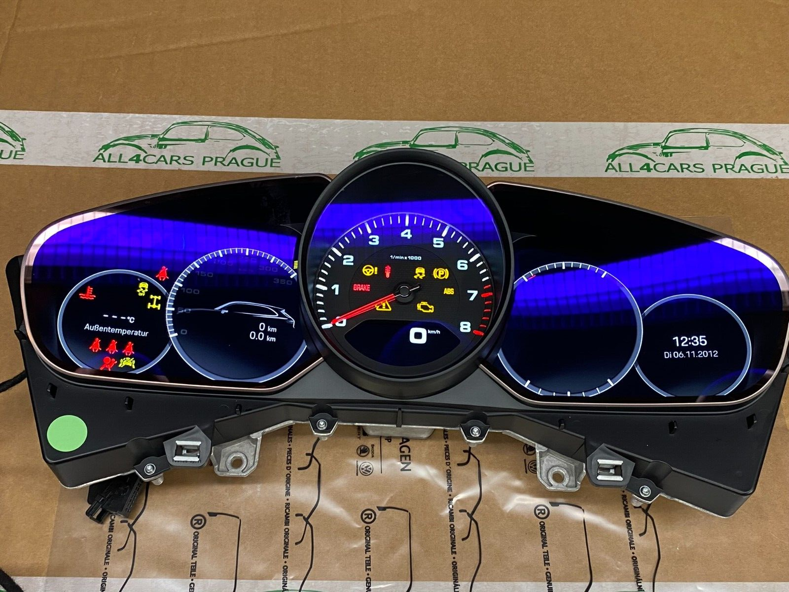 PORSCHE CAYENNE S TACHO KOMBIINSTRUMENT VIRTUAL COCKPIT 9Y0920855M ORIG.NEU!!(4) - Obrázek 4