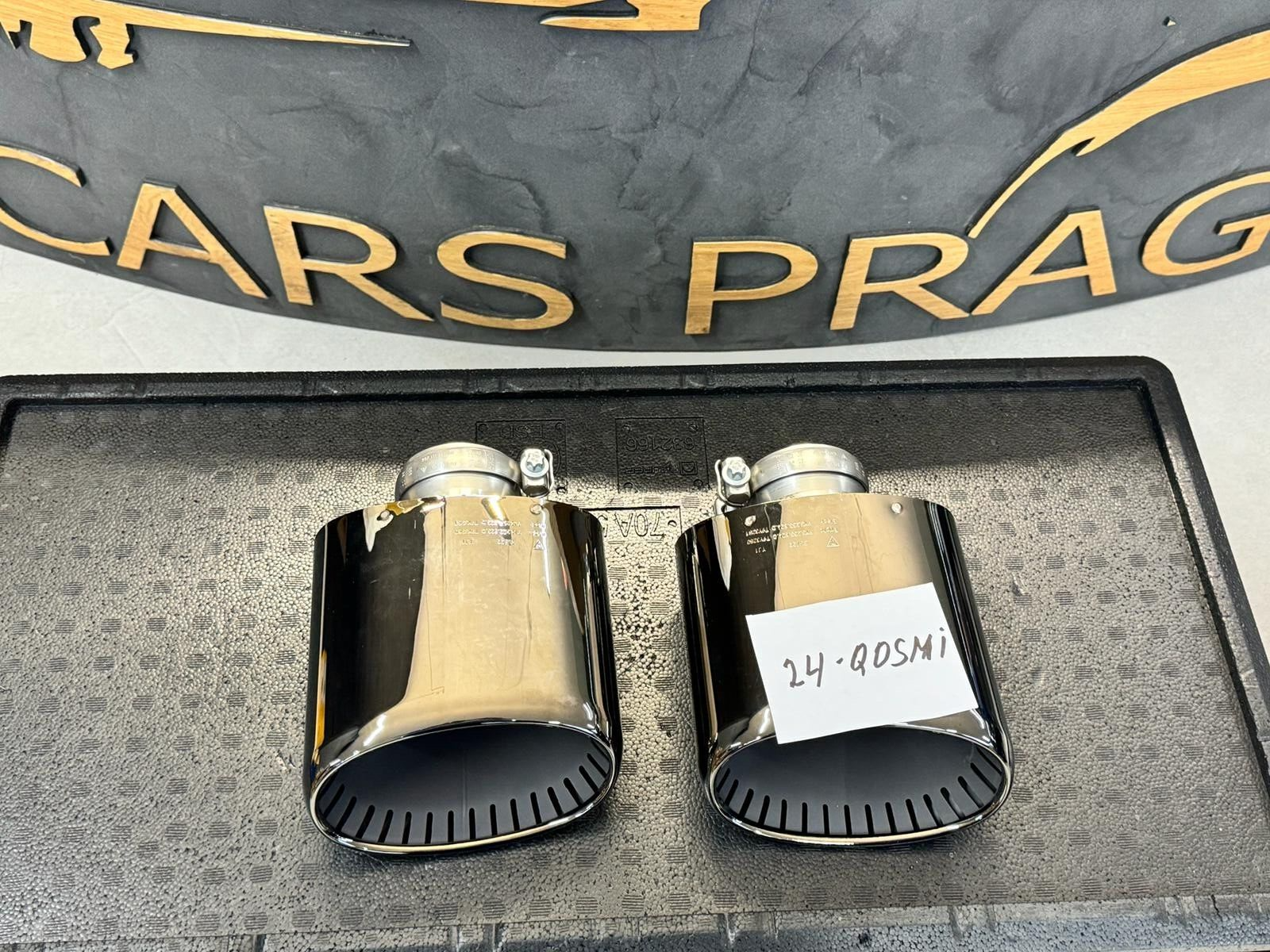 PORSCHE CAYENNE SPORT AUSPUFF ENDROHR SCHWARZ 9Y3253823D 9Y3253824D ORIG NEU!! - Obrázek 21