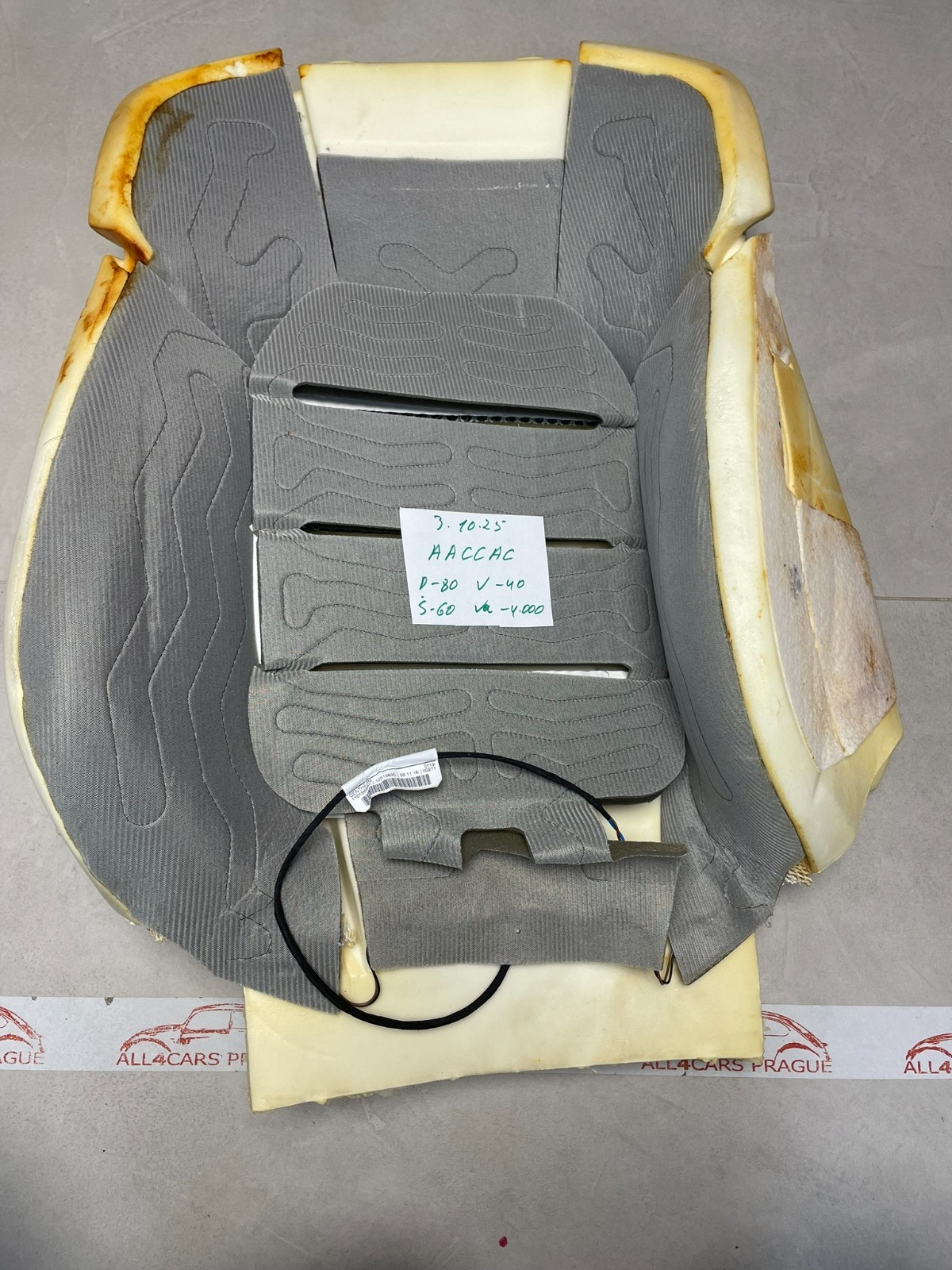 PORSCHE MACAN CAYENNE SITZ POLSTERAUFLAGE VORN LINKS LHD 7P5881775AE 7P5963557T - Obrázek 18