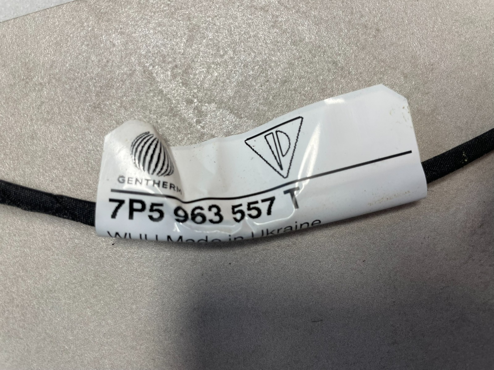 PORSCHE MACAN CAYENNE SITZ POLSTERAUFLAGE VORN LINKS LHD 7P5881775AE 7P5963557T - Obrázek 5