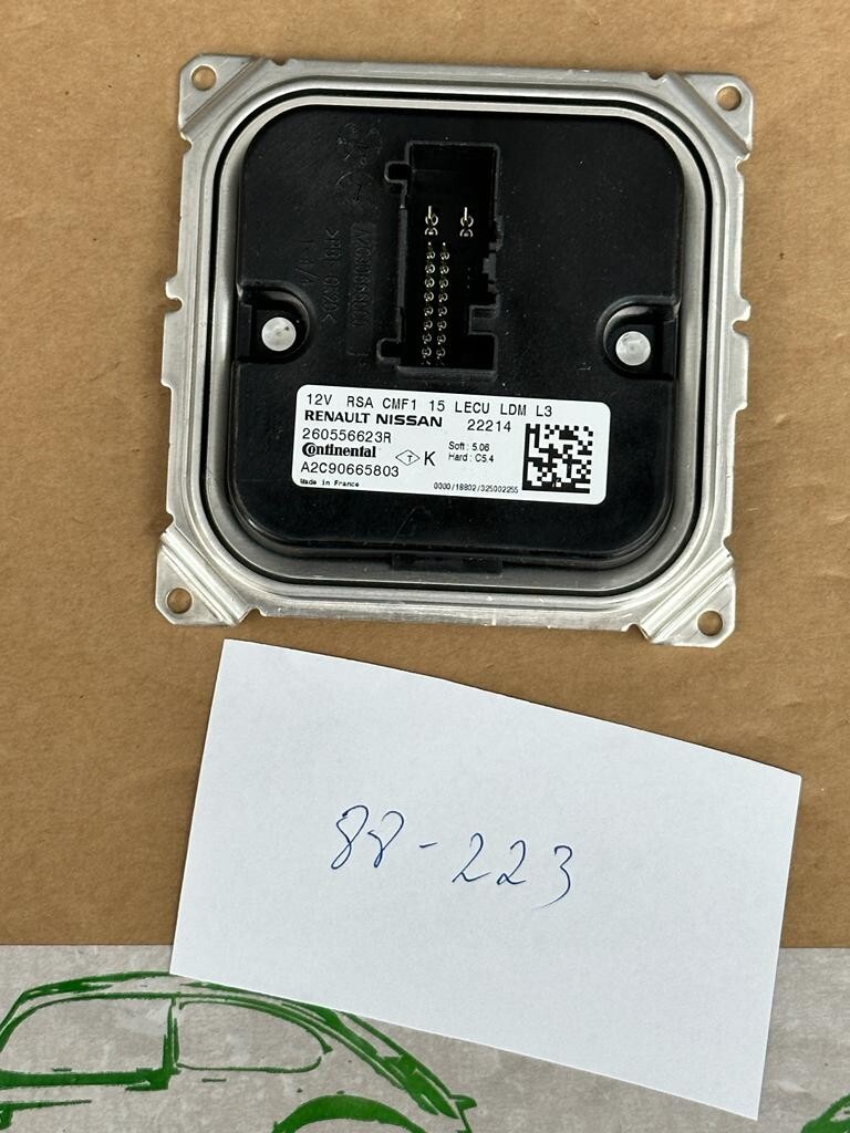 RENAULT NISSAN SCHEINWERFERMODUL A2C90665803 260556623R HEADLIGHT UNIT - Obrázek 7