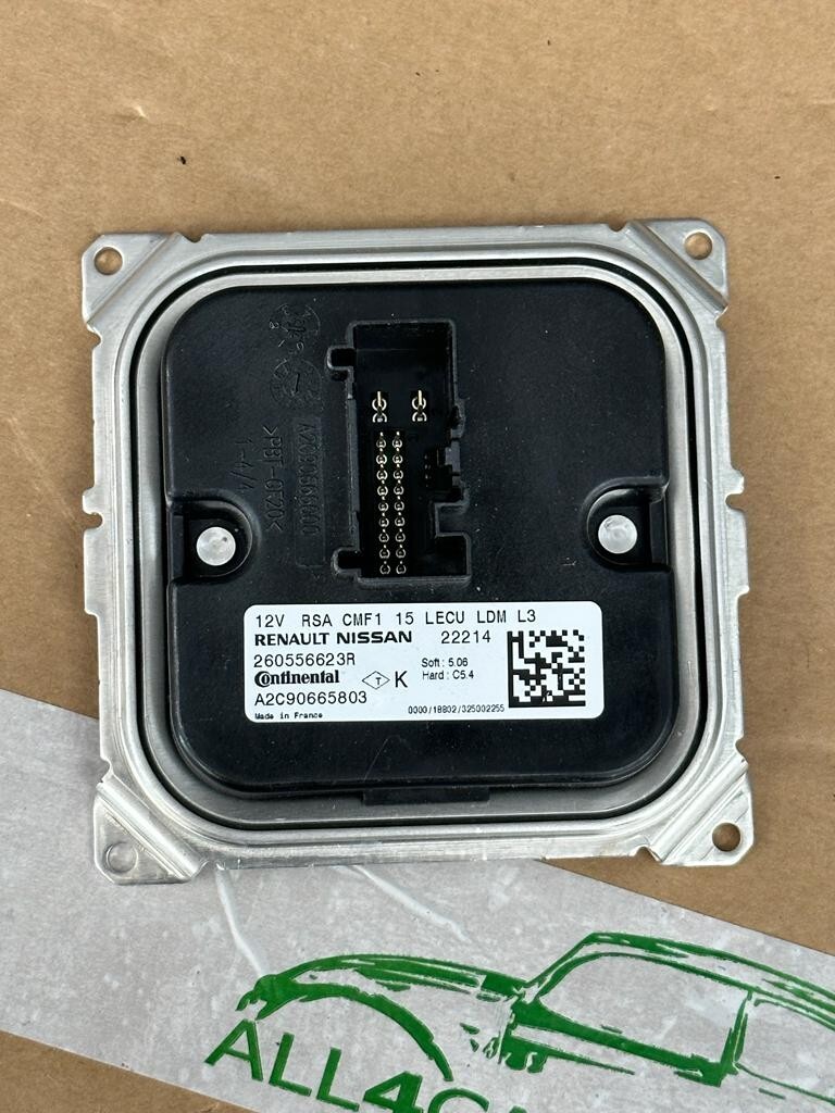 RENAULT NISSAN SCHEINWERFERMODUL A2C90665803 260556623R HEADLIGHT UNIT