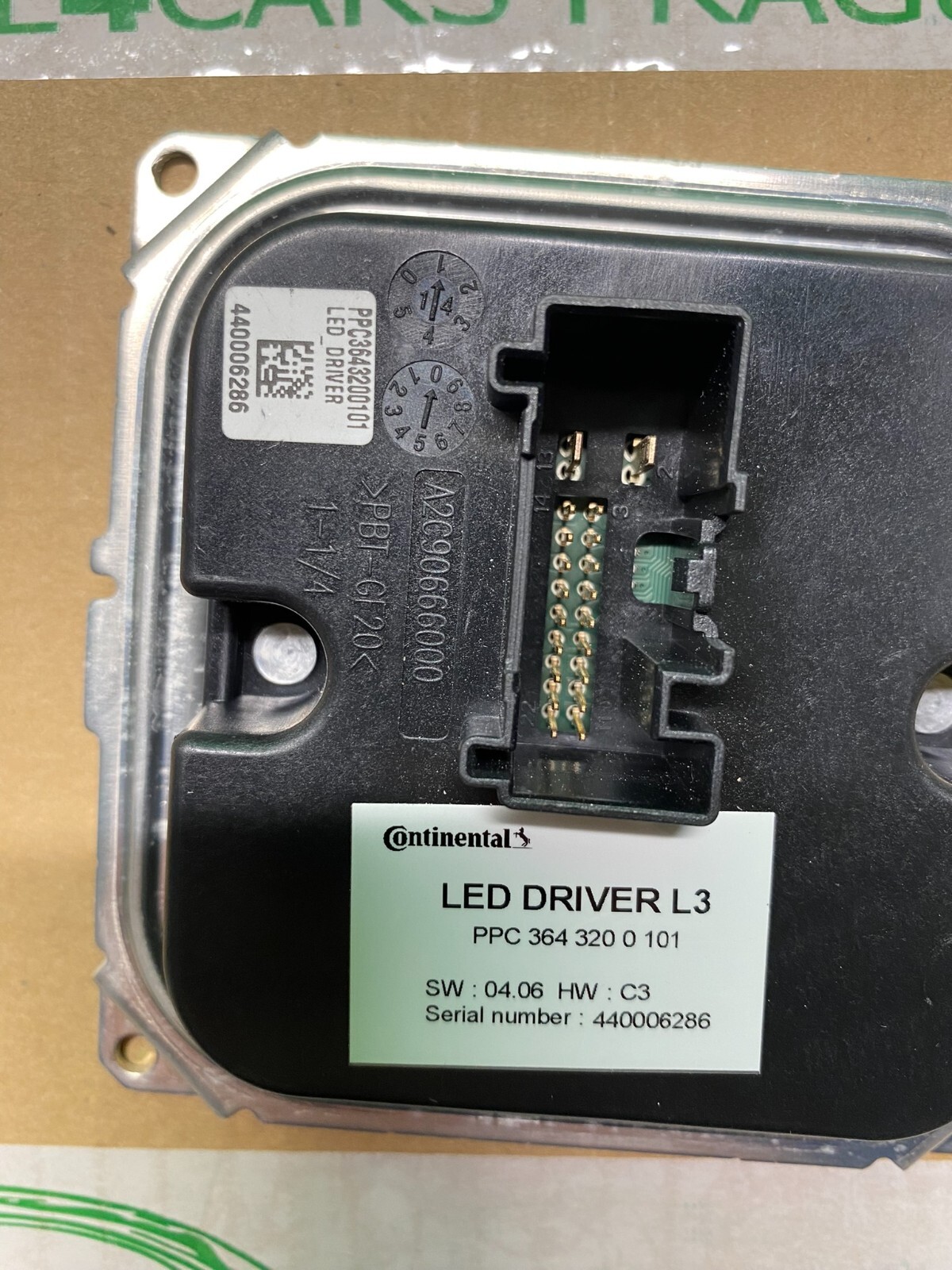 RENAULT SCHEINWERFER STEUERGERÄT A2C90666000 MODUL ECU ORIGINAL NEU/SONTIGE - Obrázek 3