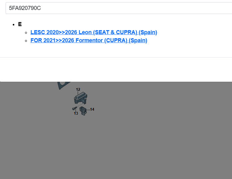 SEAT LEON SEAT FORMENTOR VIRTUAL COCPIT KOMBIINSTRUMENT 5FA920790C NEU 0 KM ORIG - Obrázek 5