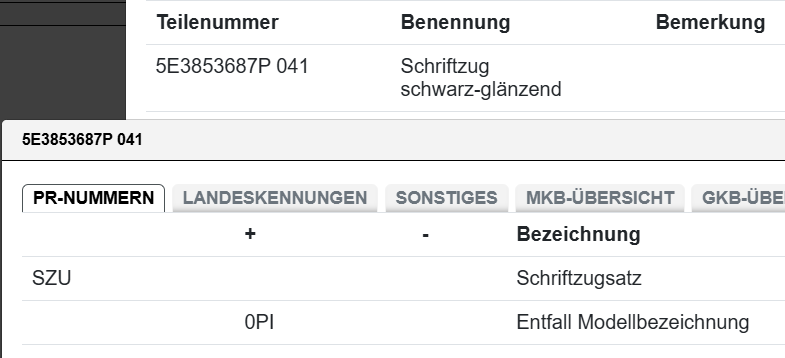 ŠKODA OCTAVIA 5E SCHRIFTZUG BLACK EDITION HINTEN HECKKLAPPE 5E3853687P ORIG.NEU - Obrázek 5