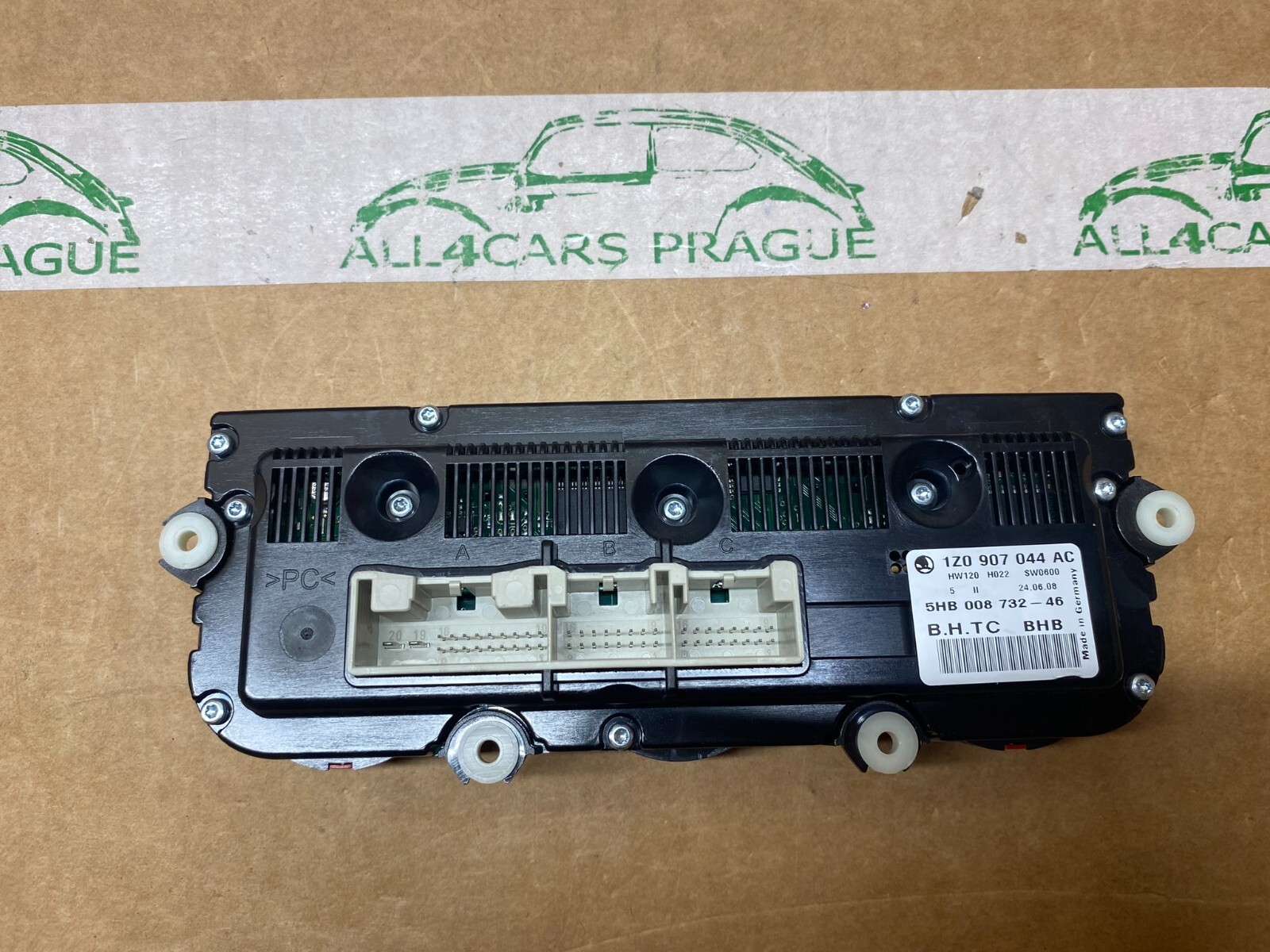 SKODA OCTAVIA II HEIZUNGSREGULIERUNG KLIMA BEDIENTEIL SITZHEIZUNG 1Z0907044AC - Obrázek 8